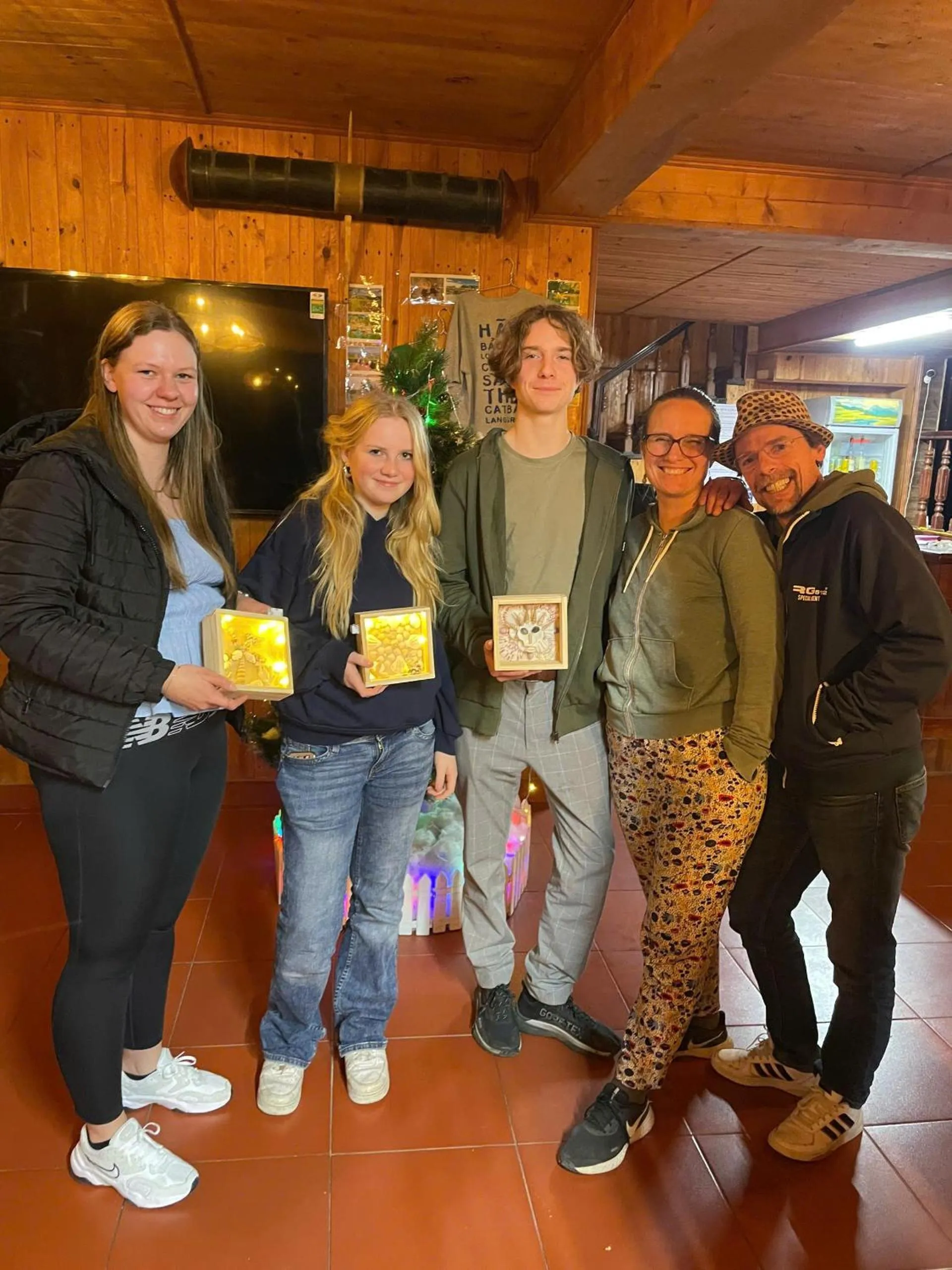 People in Lan Homestay