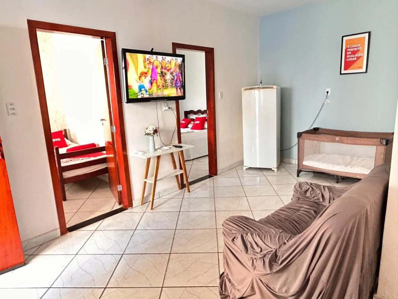 Bedroom, Bed in OYO Pousada Paraná, Cuiabá
