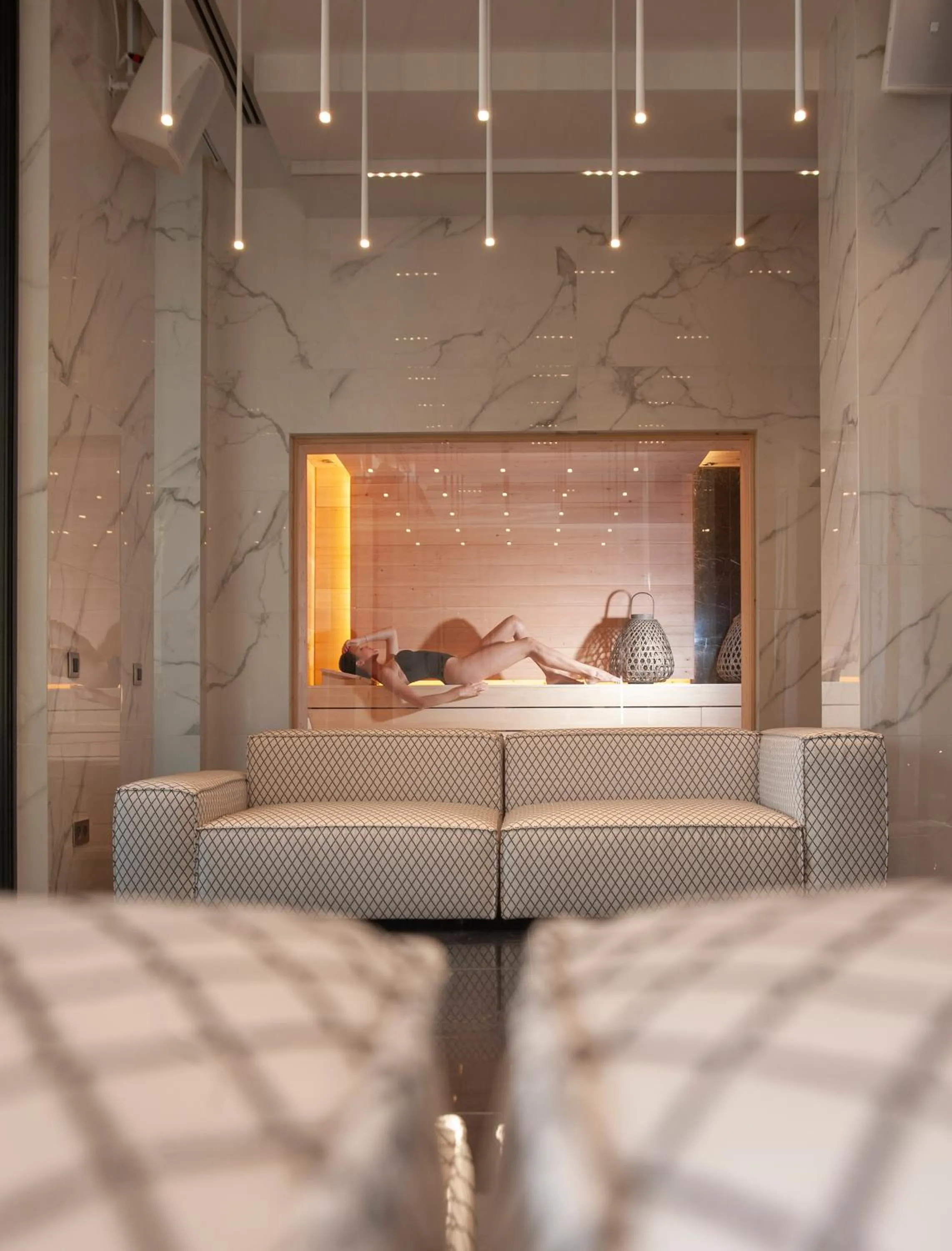 Sauna, Bed in Villa Geba Boutique Hotel