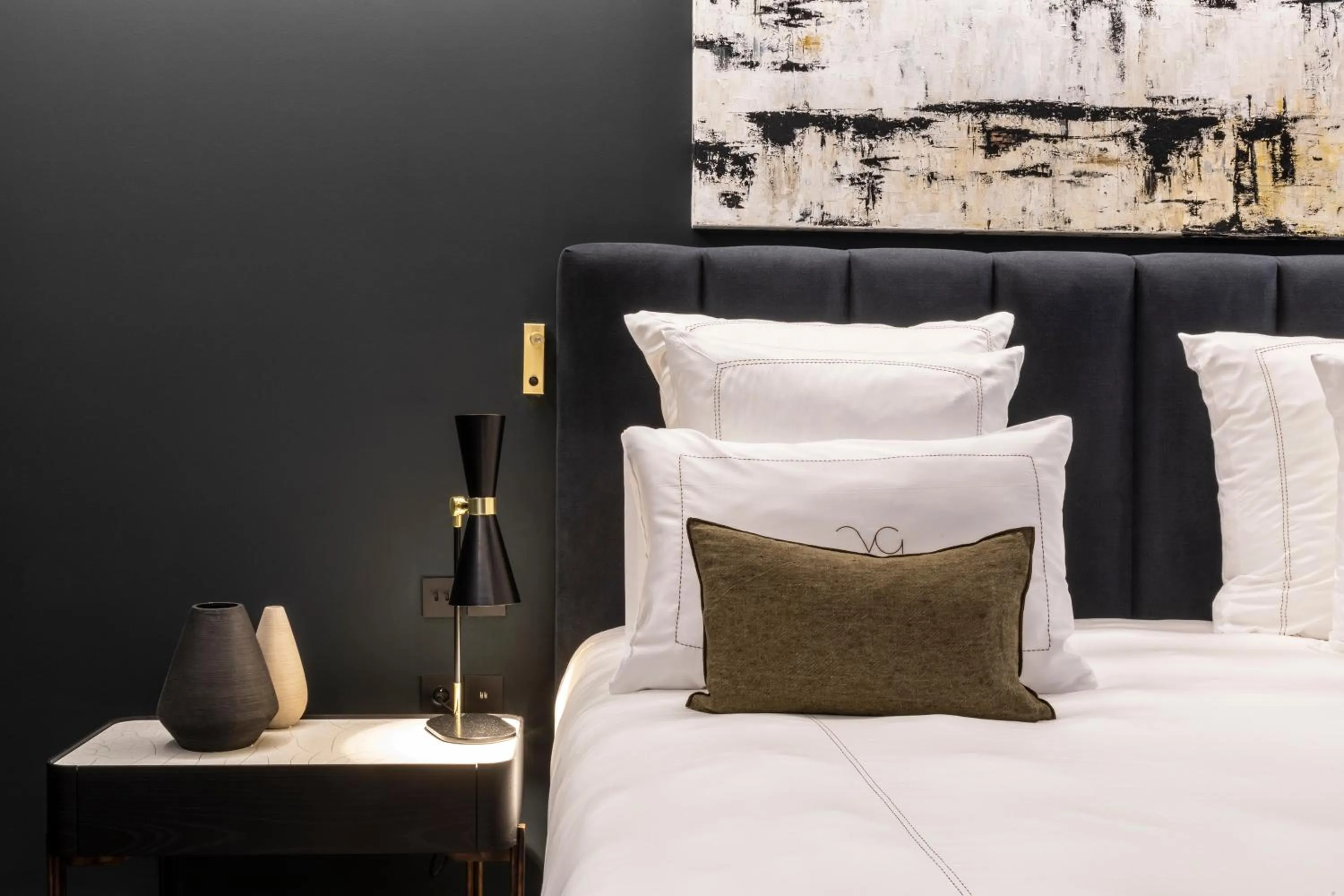 Bed in Villa Geba Boutique Hotel