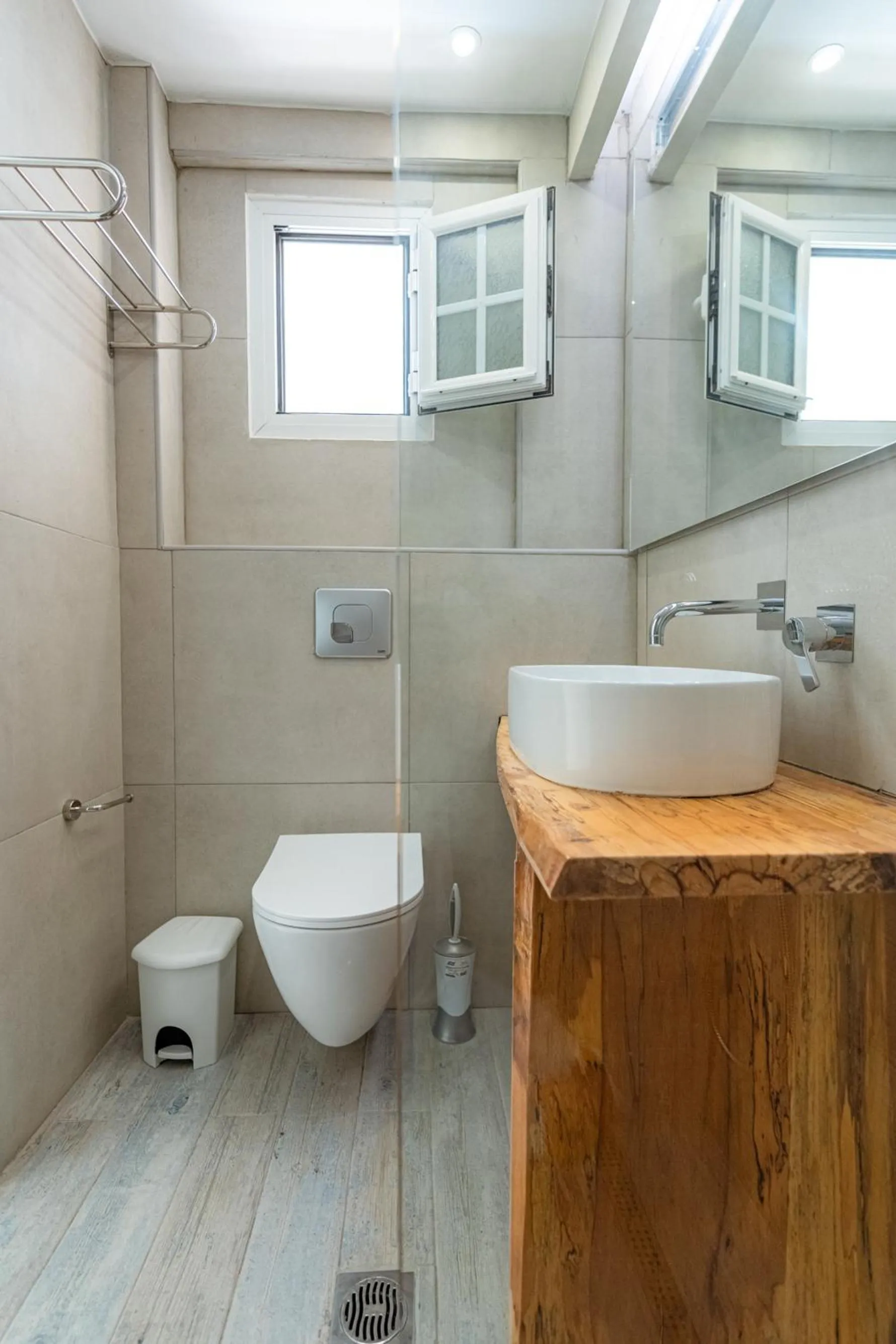 Bathroom in KORINA APART HOTEL KAVOS