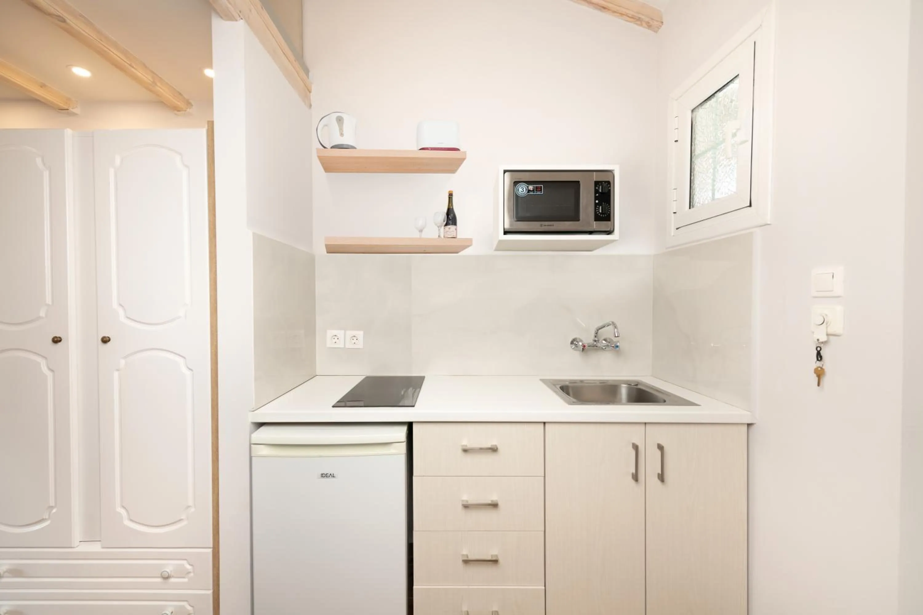 kitchen in KORINA APART HOTEL KAVOS