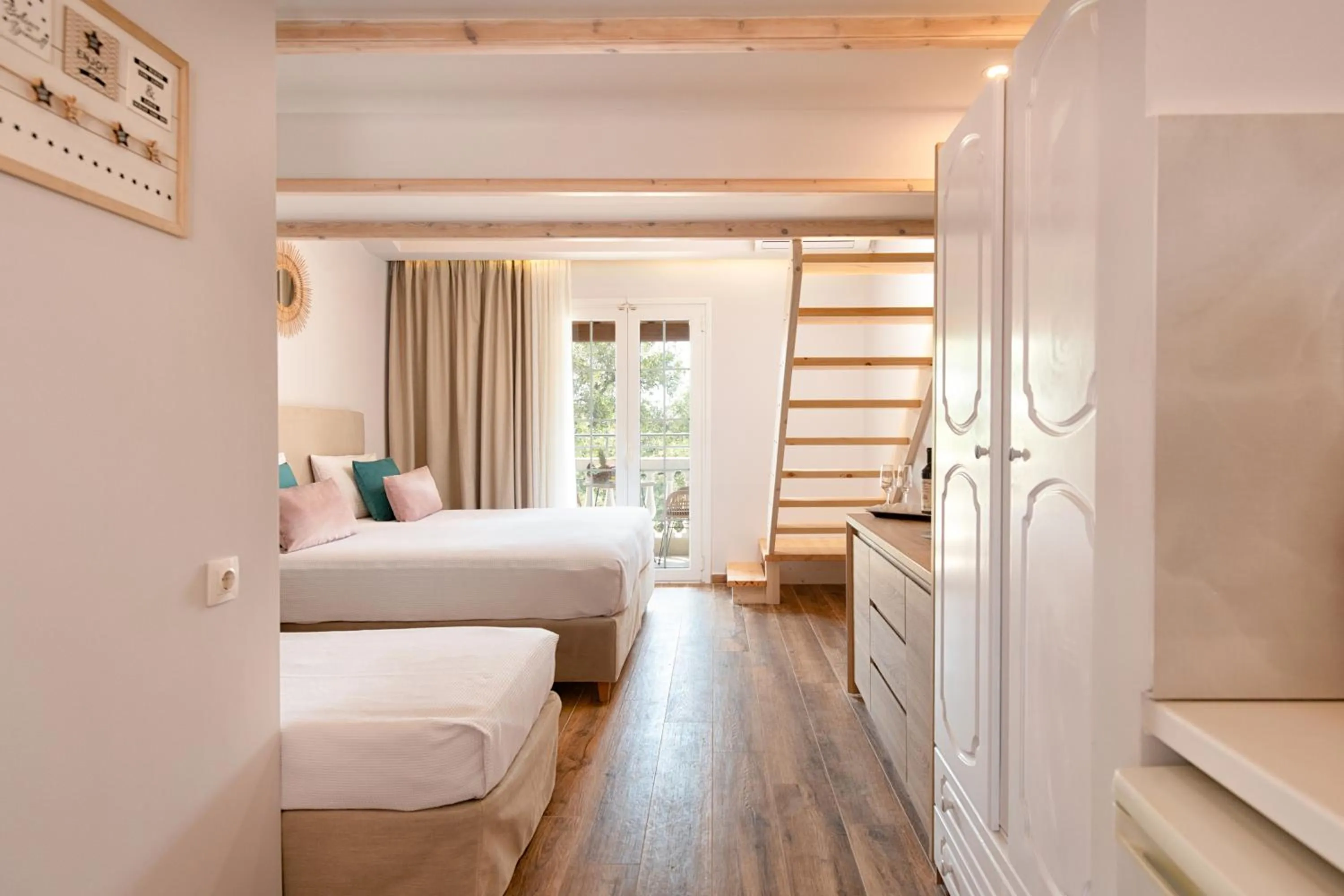 Bedroom, Bed in KORINA APART HOTEL KAVOS