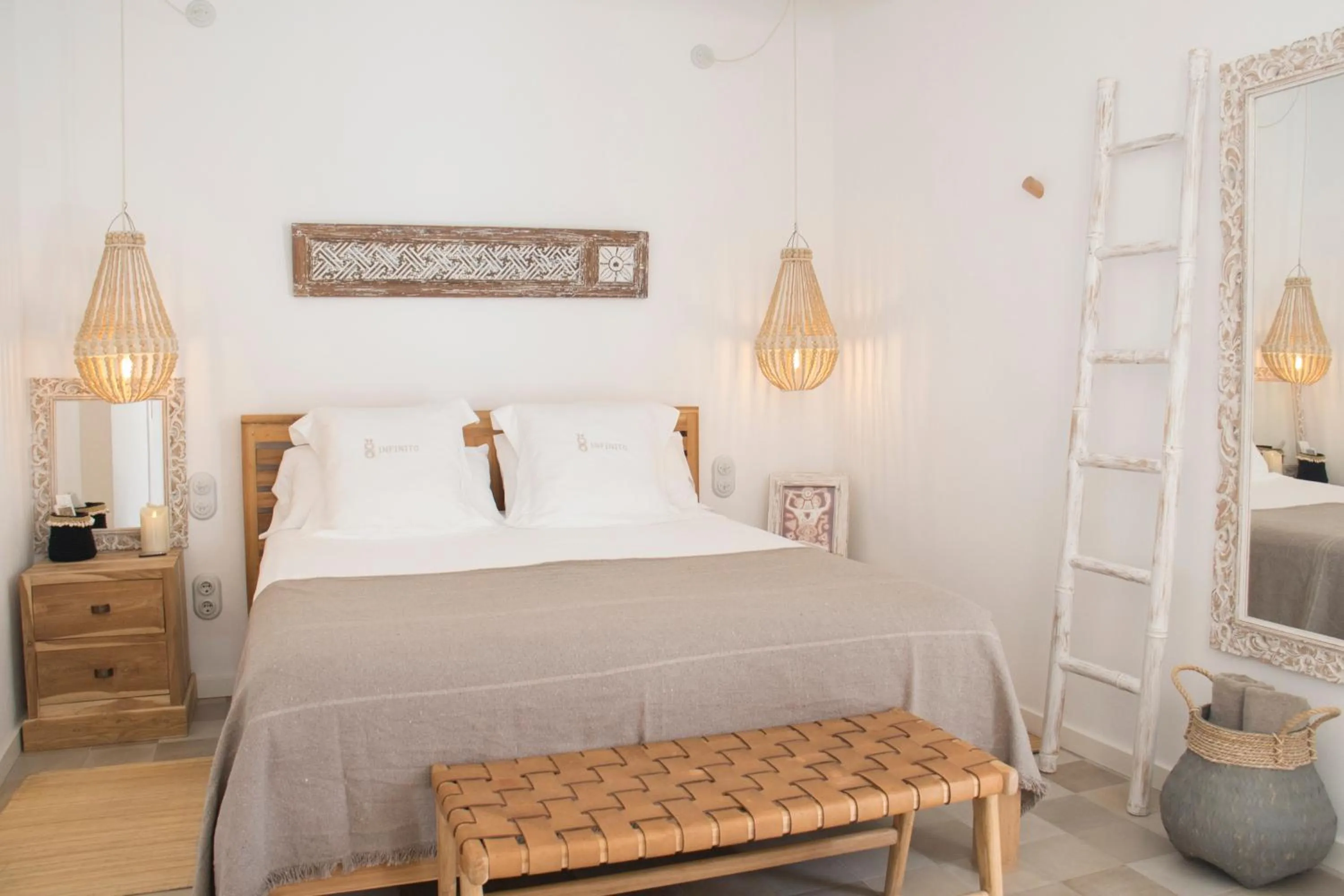 Bed in Infinito Hotel Boutique - Adults Only