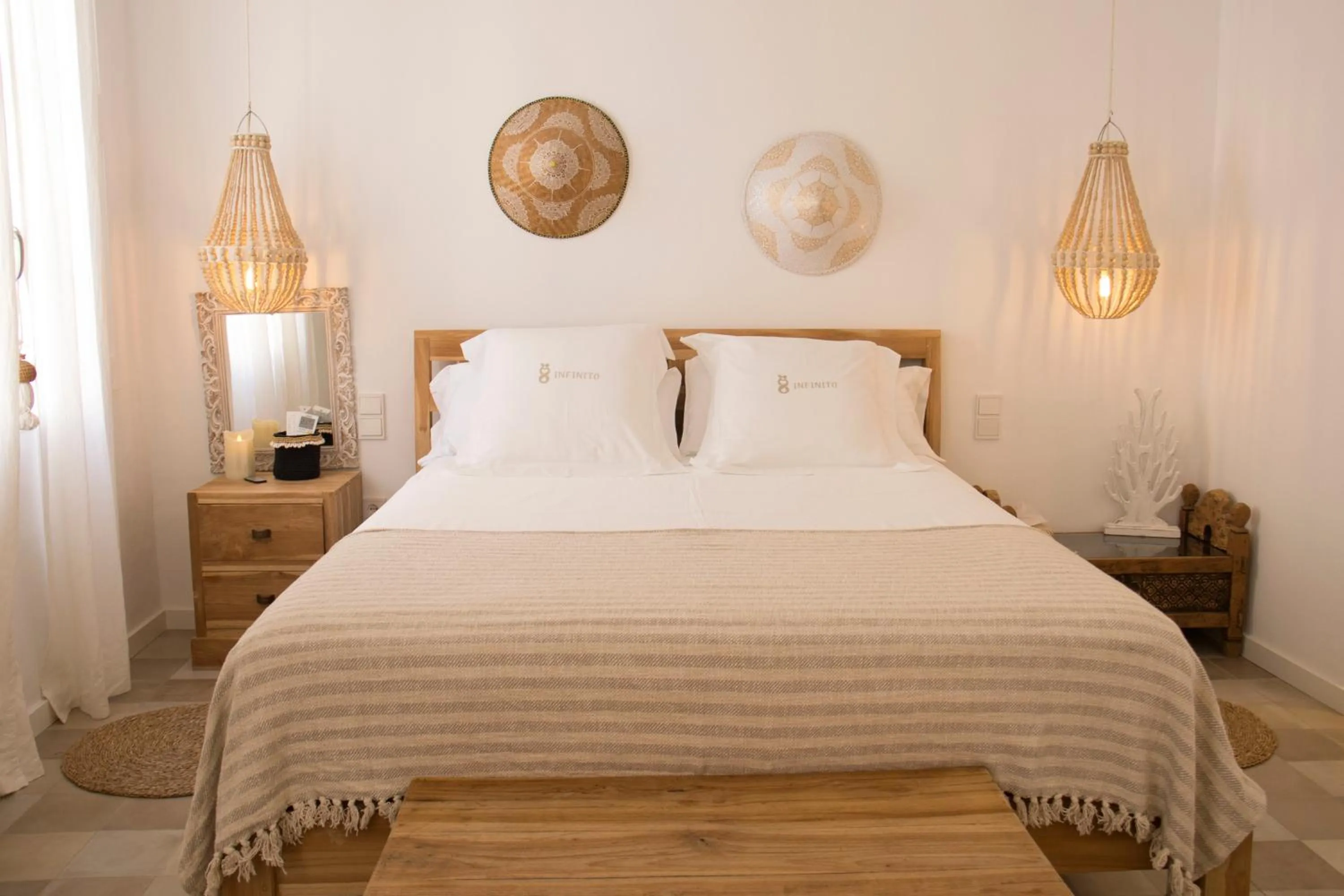 Bed in Infinito Hotel Boutique - Adults Only