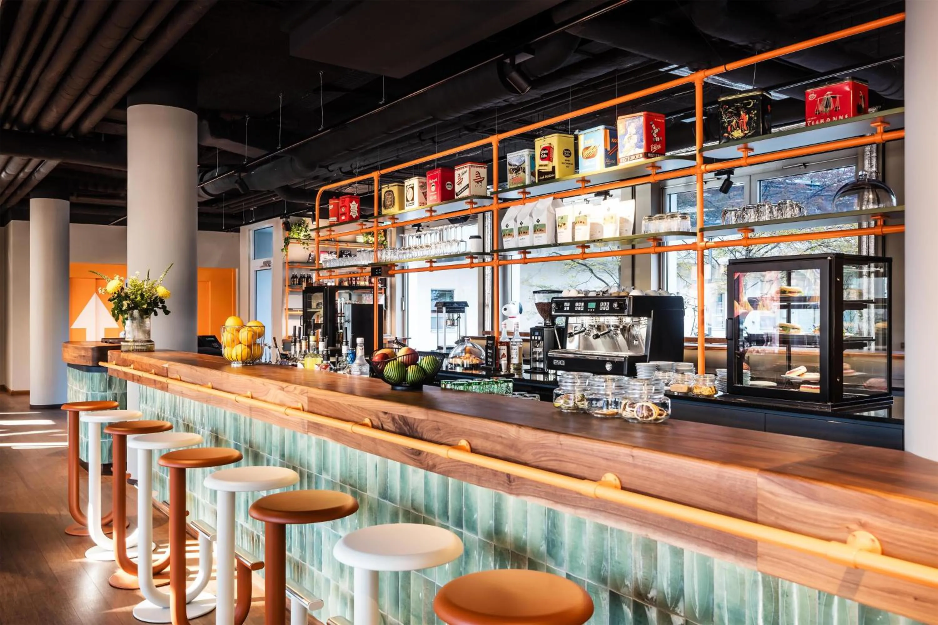 Lobby or reception in Me and All Hotel Berlin East Side, by Hyatt