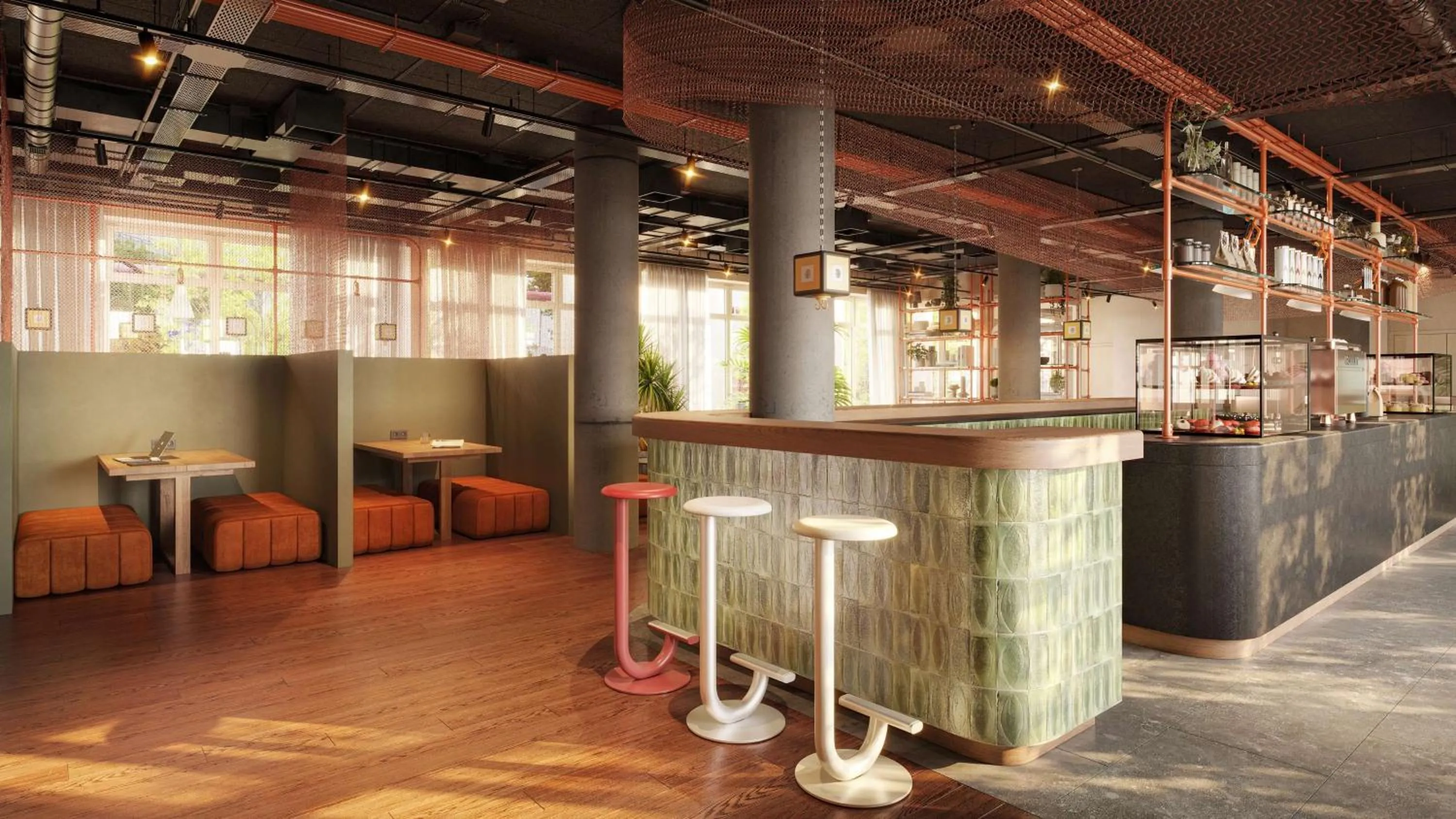 Property building, Lounge/Bar in ibis Berlin Ostbahnhof