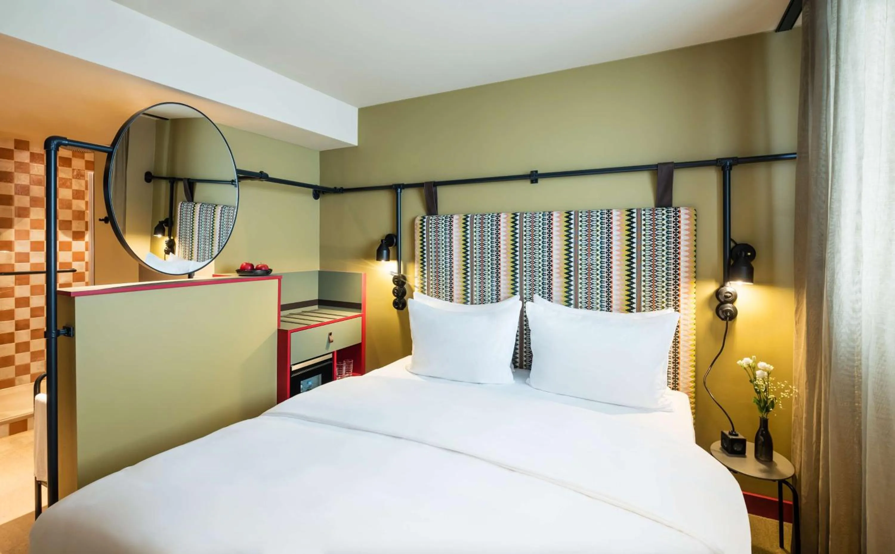 Bedroom in ibis Berlin Ostbahnhof