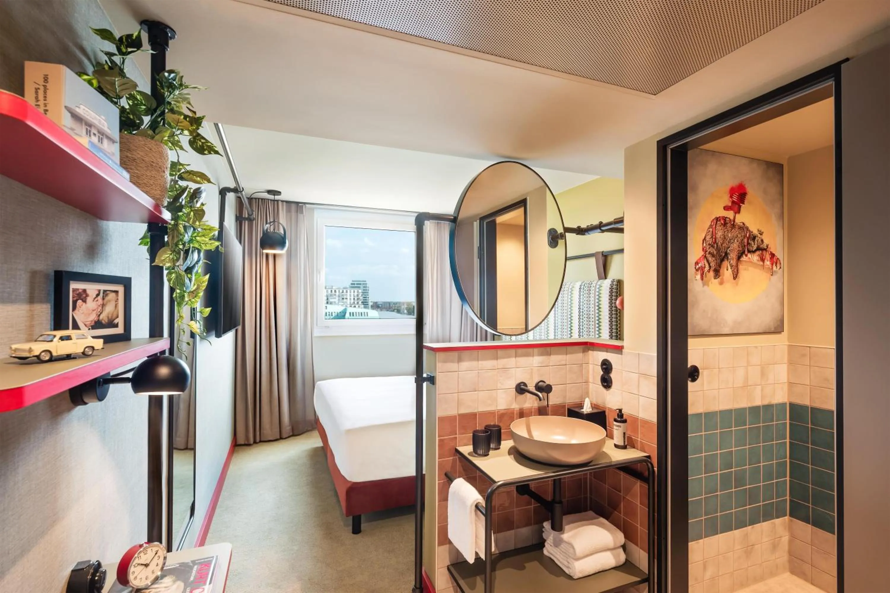 Bedroom in Me and All Hotel Berlin East Side, by Hyatt - NEW OPENING