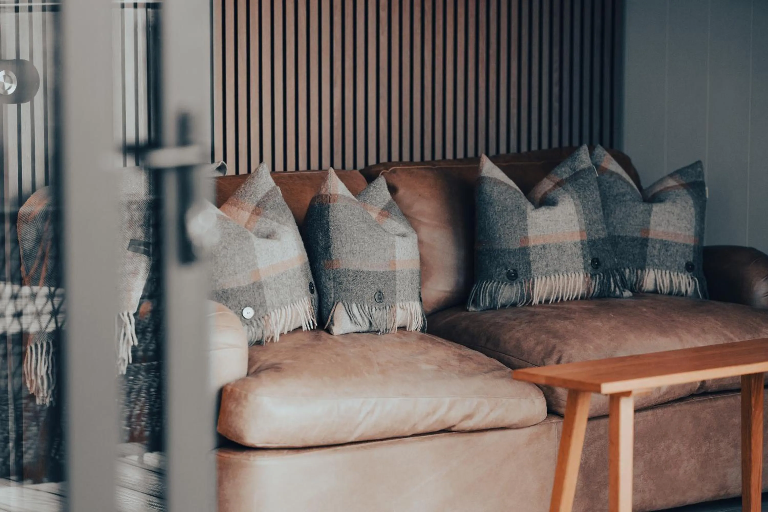 Living room, Bed in SeaBeds - Luxury Lookouts with Hot Tubs