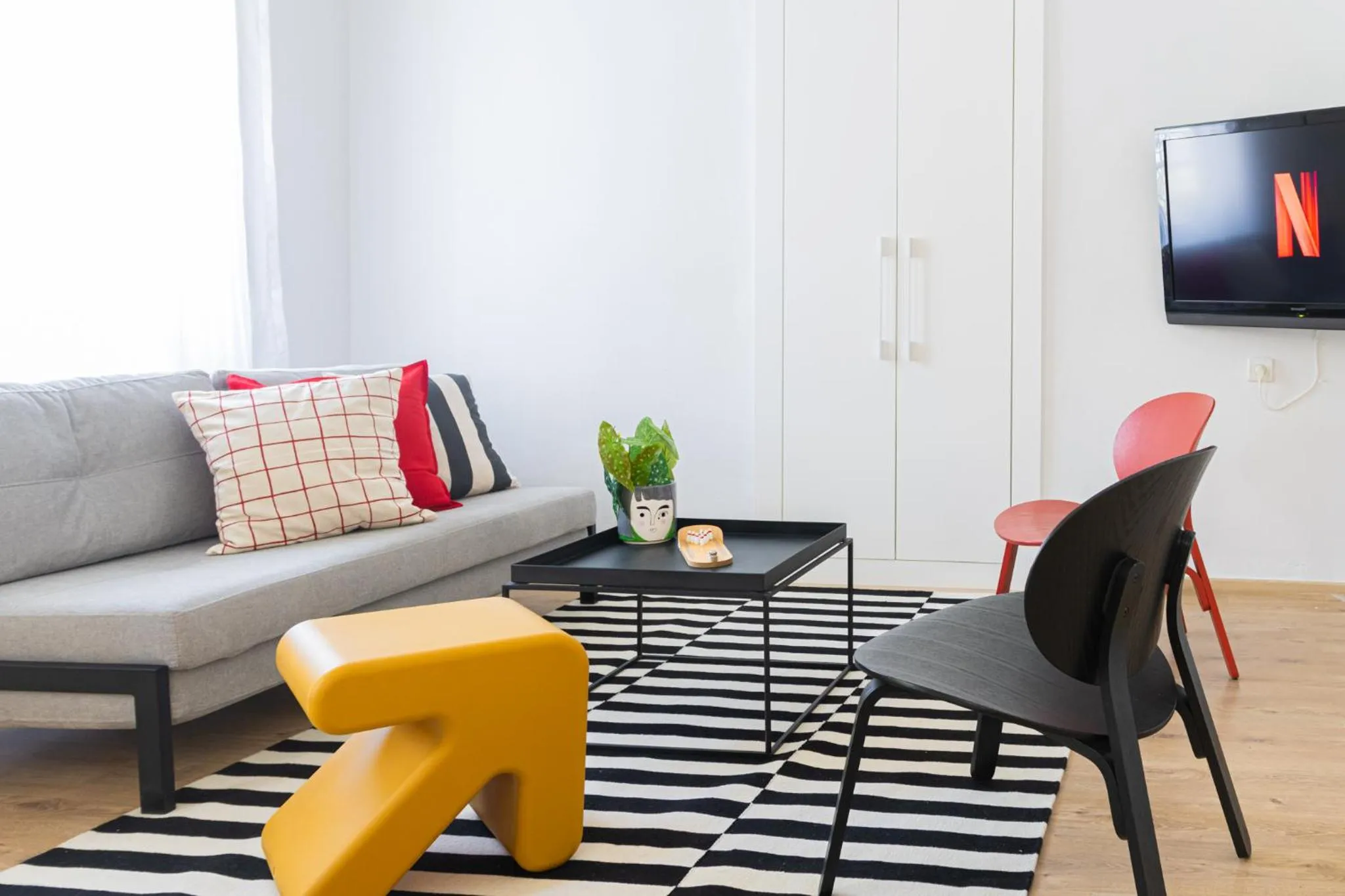 Living room in Mamilla View- Suites & Apt Hotel