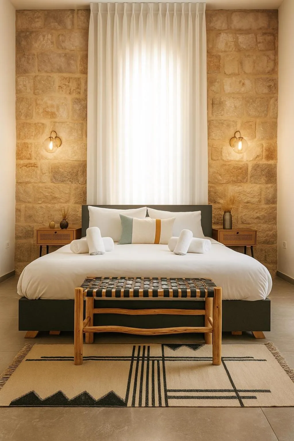 Bedroom, Bed in Mamilla View- Suites & Apt Hotel