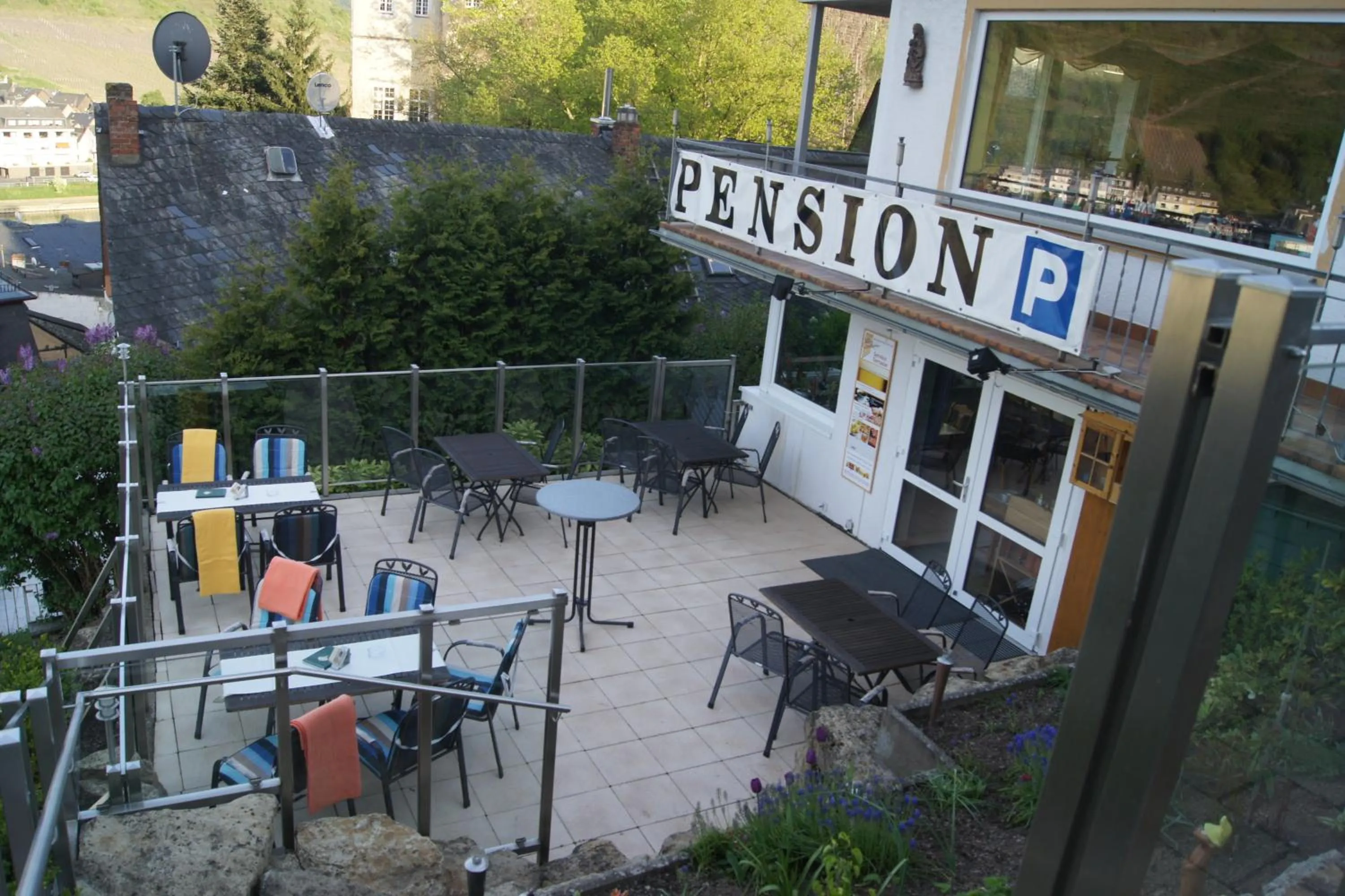 Balcony/Terrace in Hotel Villa Tummelchen
