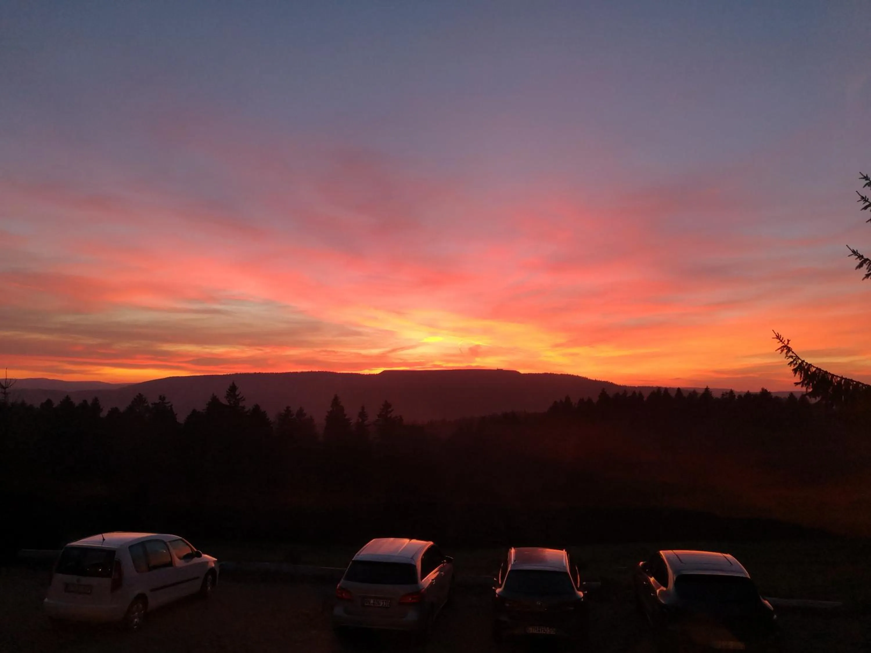 View (from property/room) in Hotel Schöne Aussicht