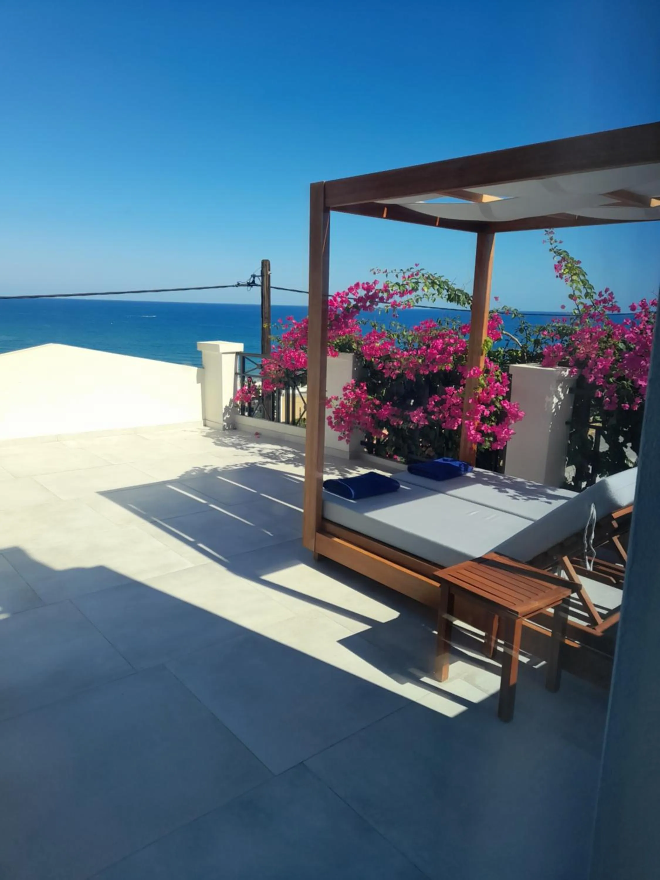 Balcony/Terrace in Minois Boutique Hotel