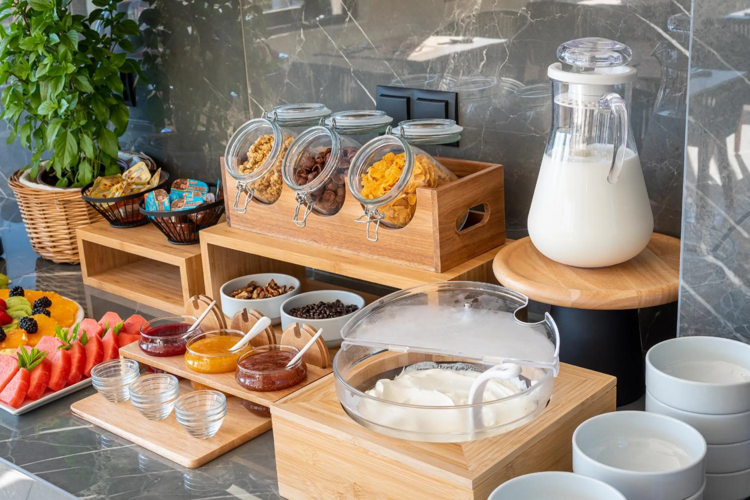 Breakfast in Minois Boutique Hotel