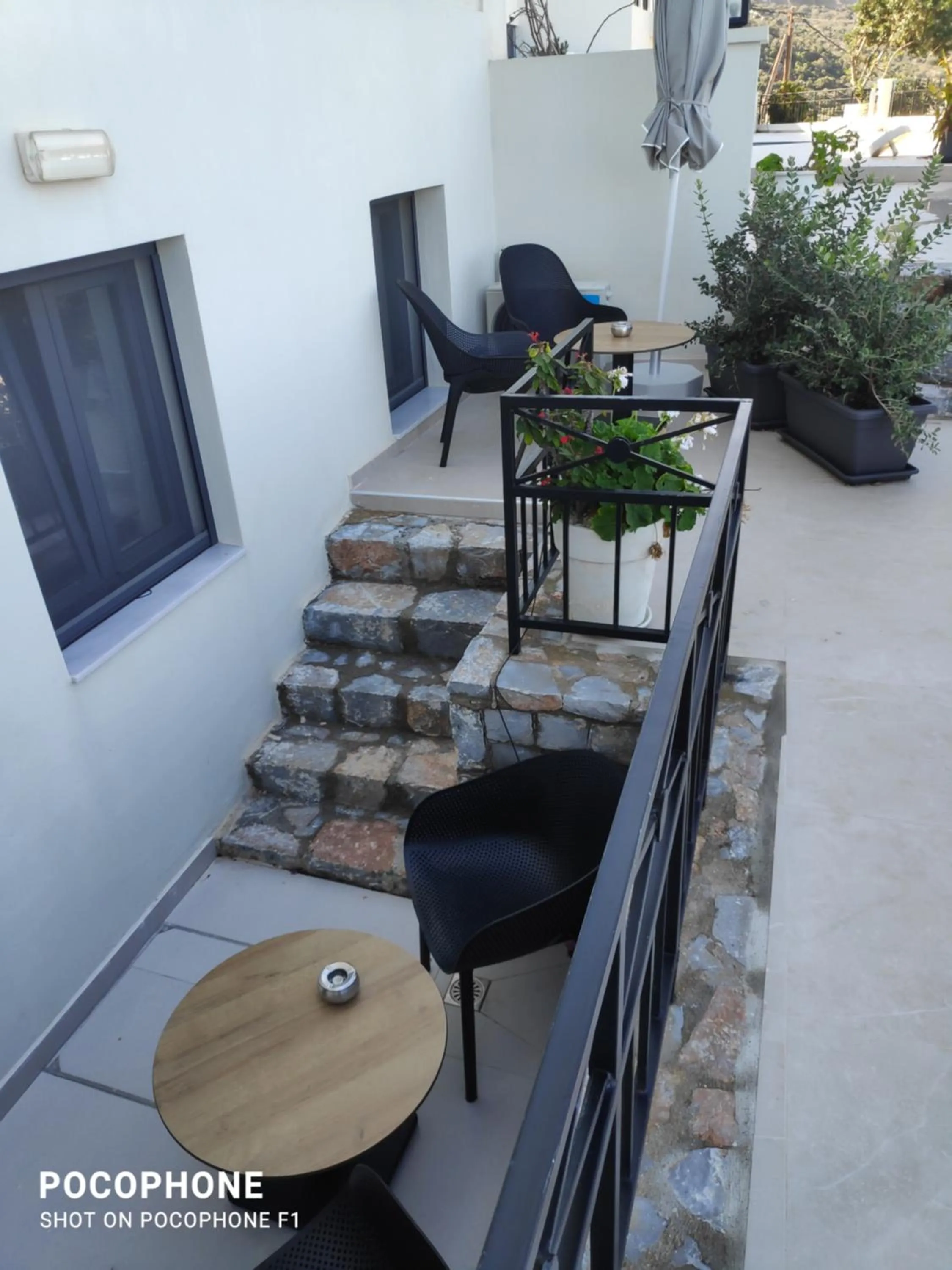 Balcony/Terrace in Minois Boutique Hotel