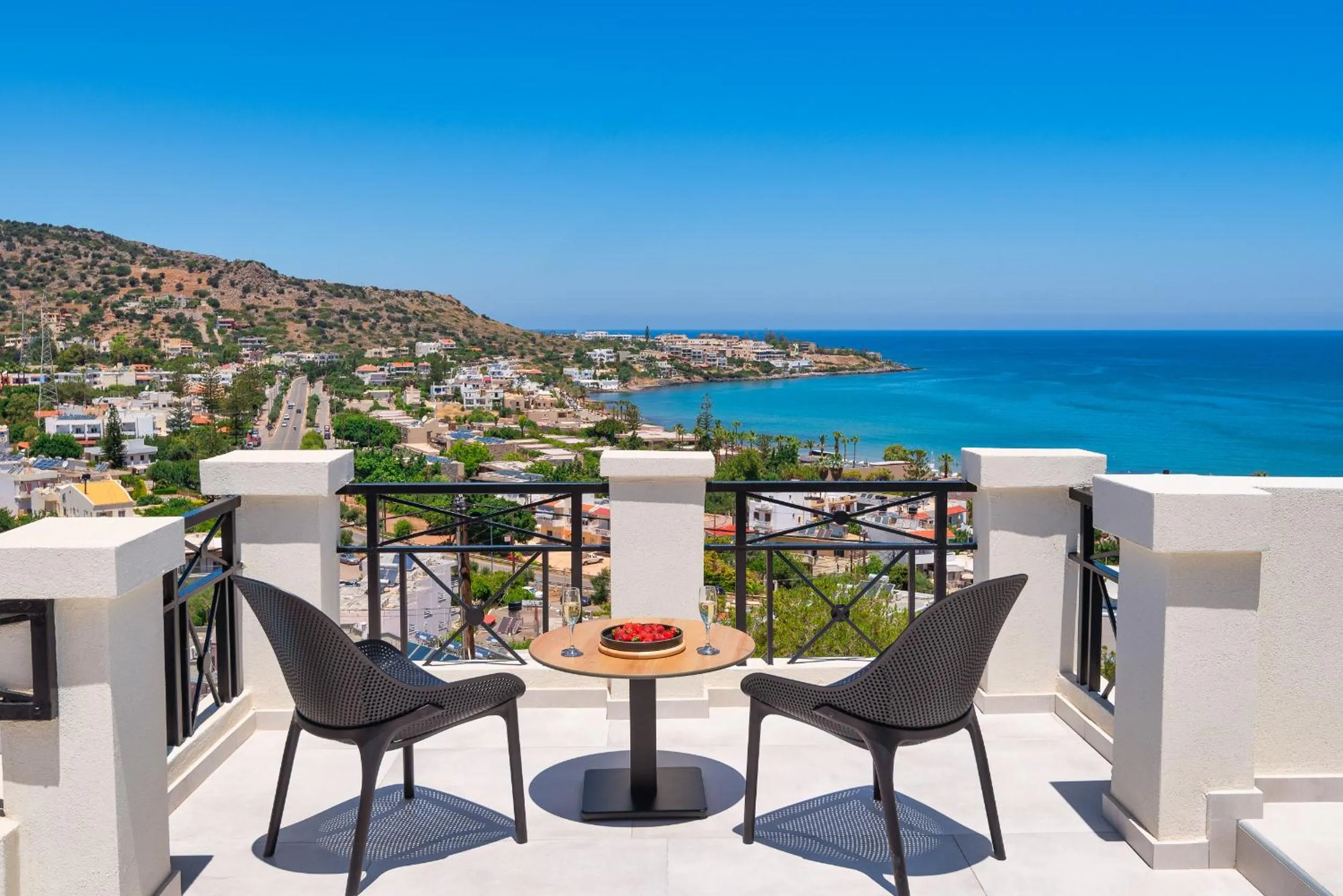 Balcony/Terrace in Minois Boutique Hotel