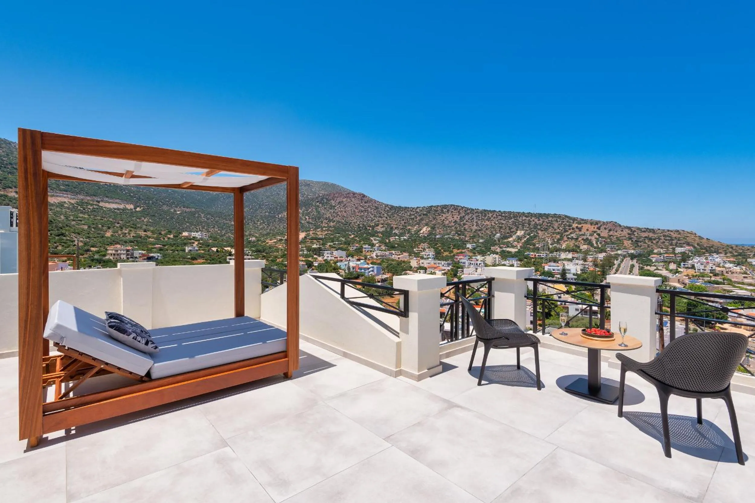 Balcony/Terrace in Minois Boutique Hotel