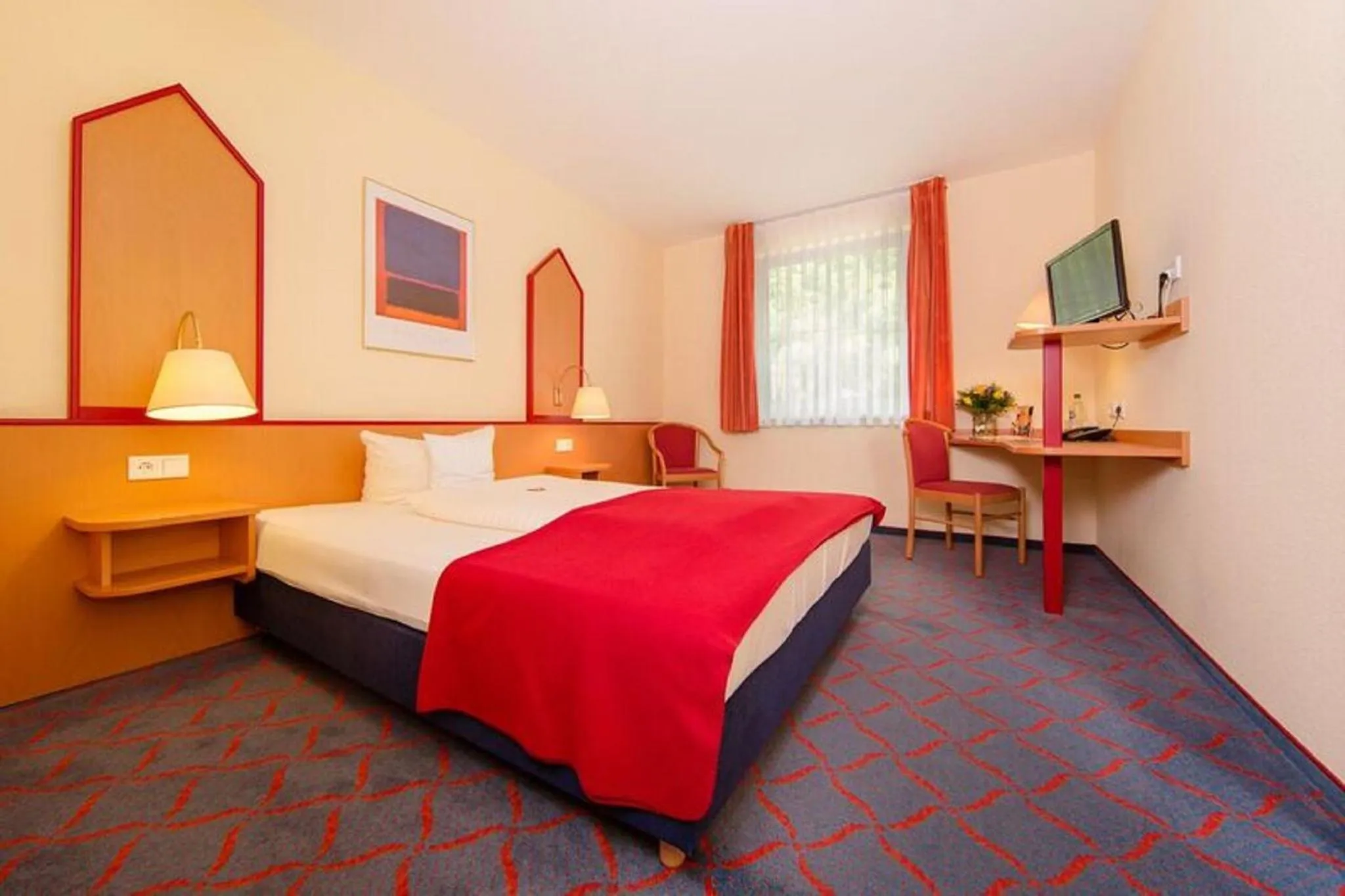 Photo of the whole room, Bed in Montana Hotel Senden