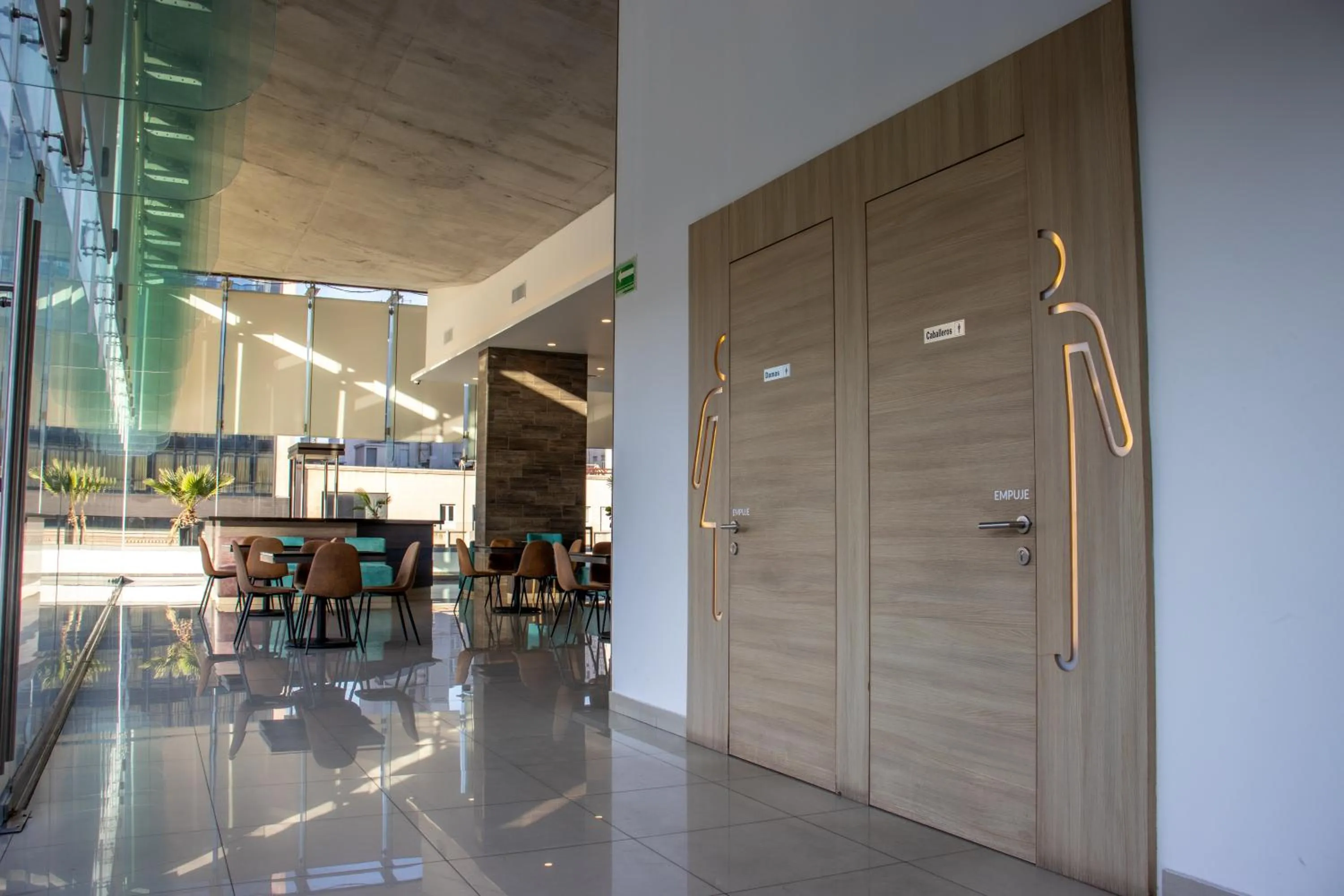 Lobby or reception in Hotel Kavia Monterrey