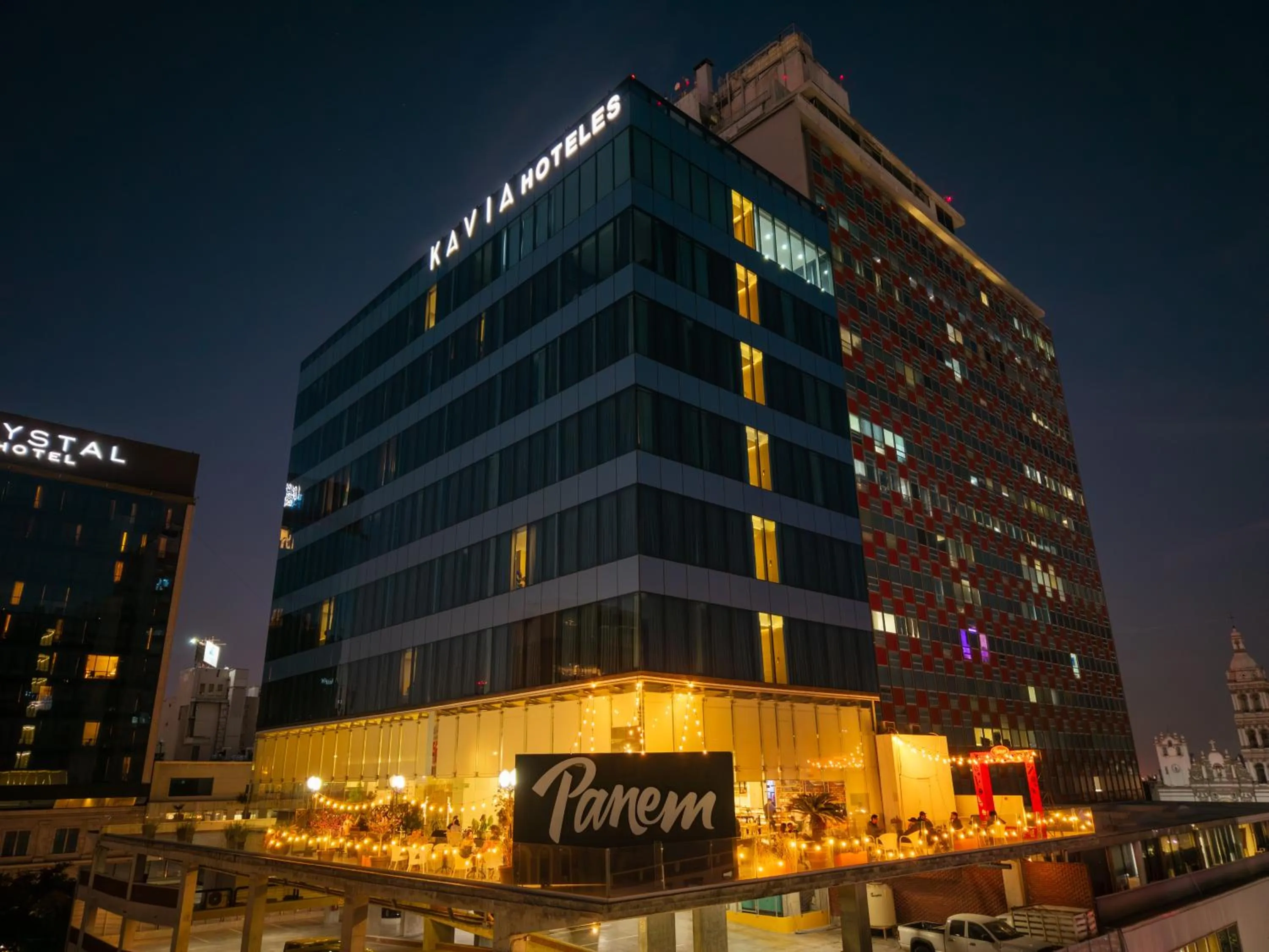 Property building in Hotel Kavia Monterrey