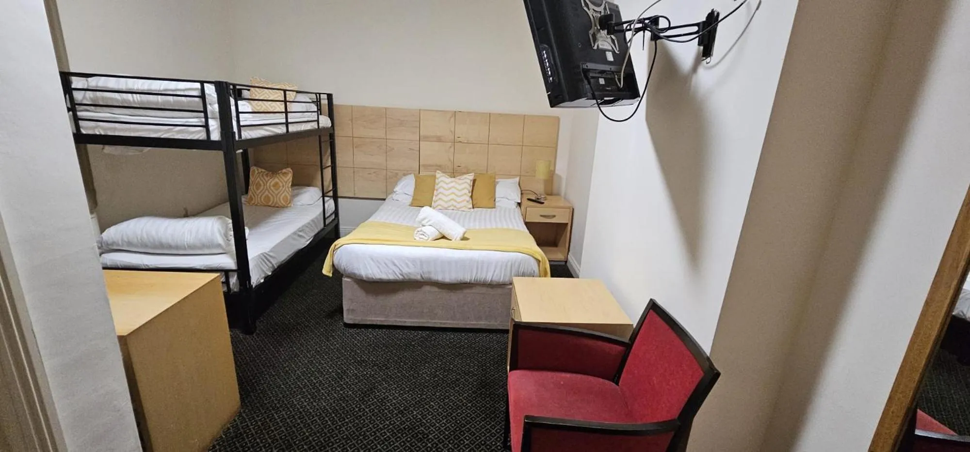 Bed in Brooklands Lodge