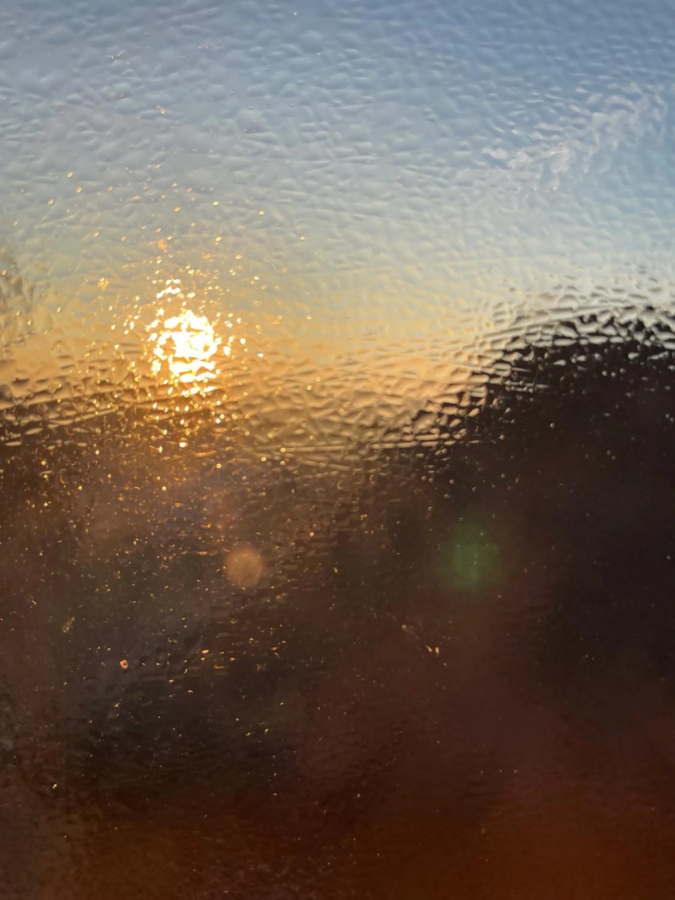 Sunset in Schloss Beichlingen