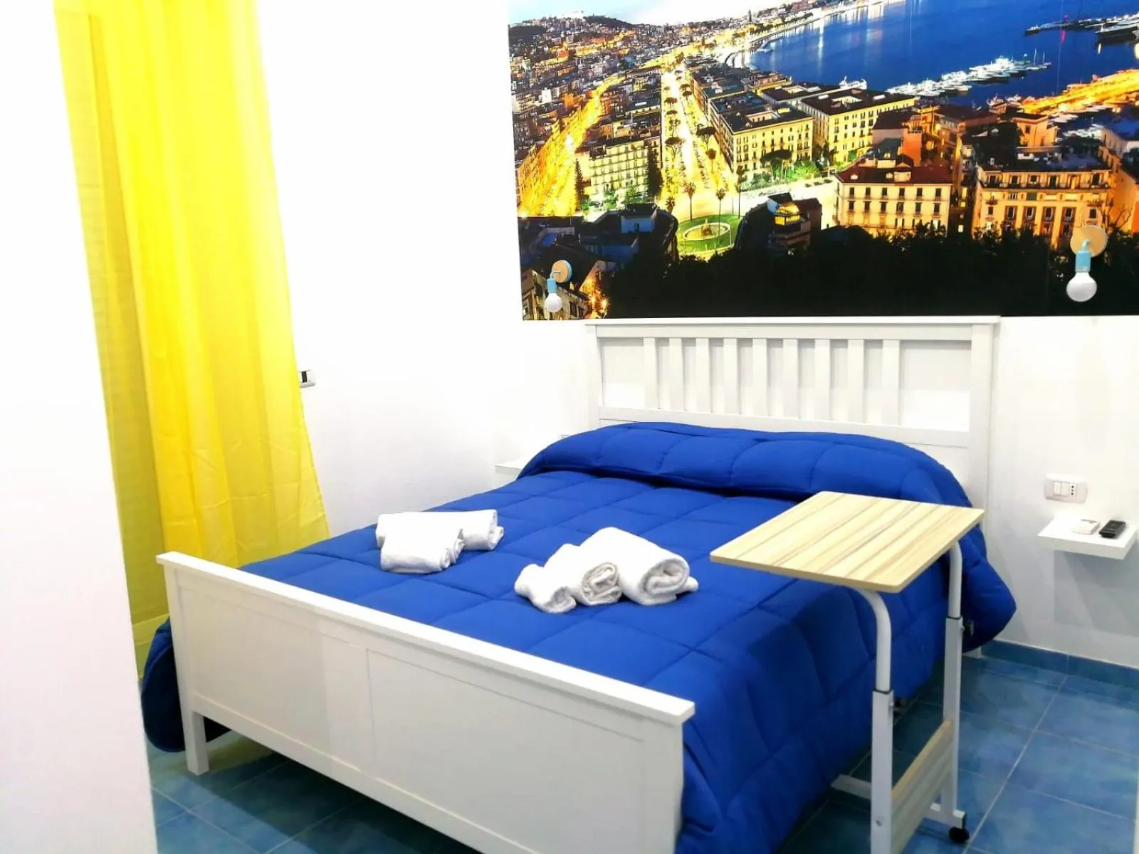 Bed in Lombardi Luxury Home