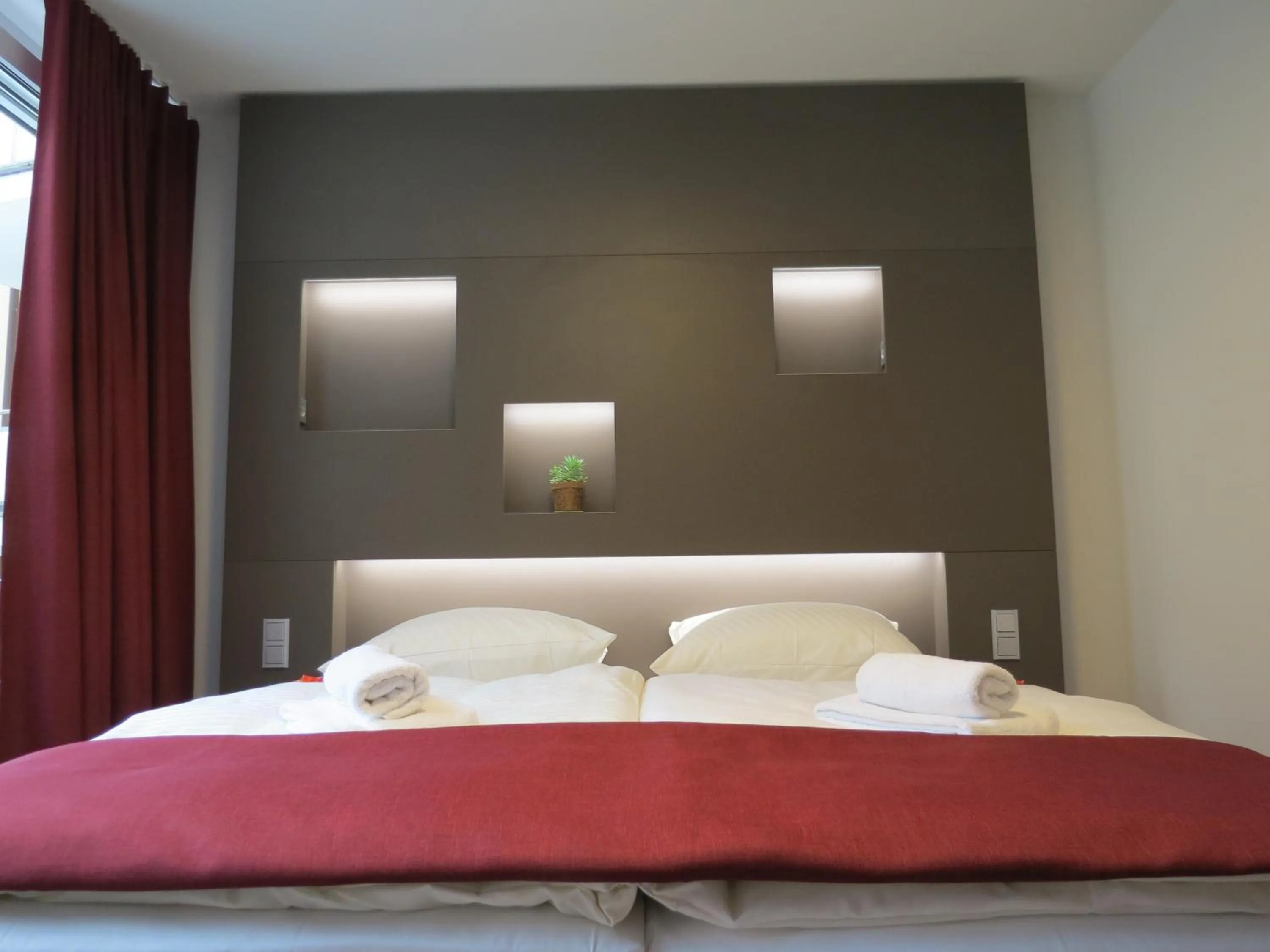 Bed in Hotel Neuthor