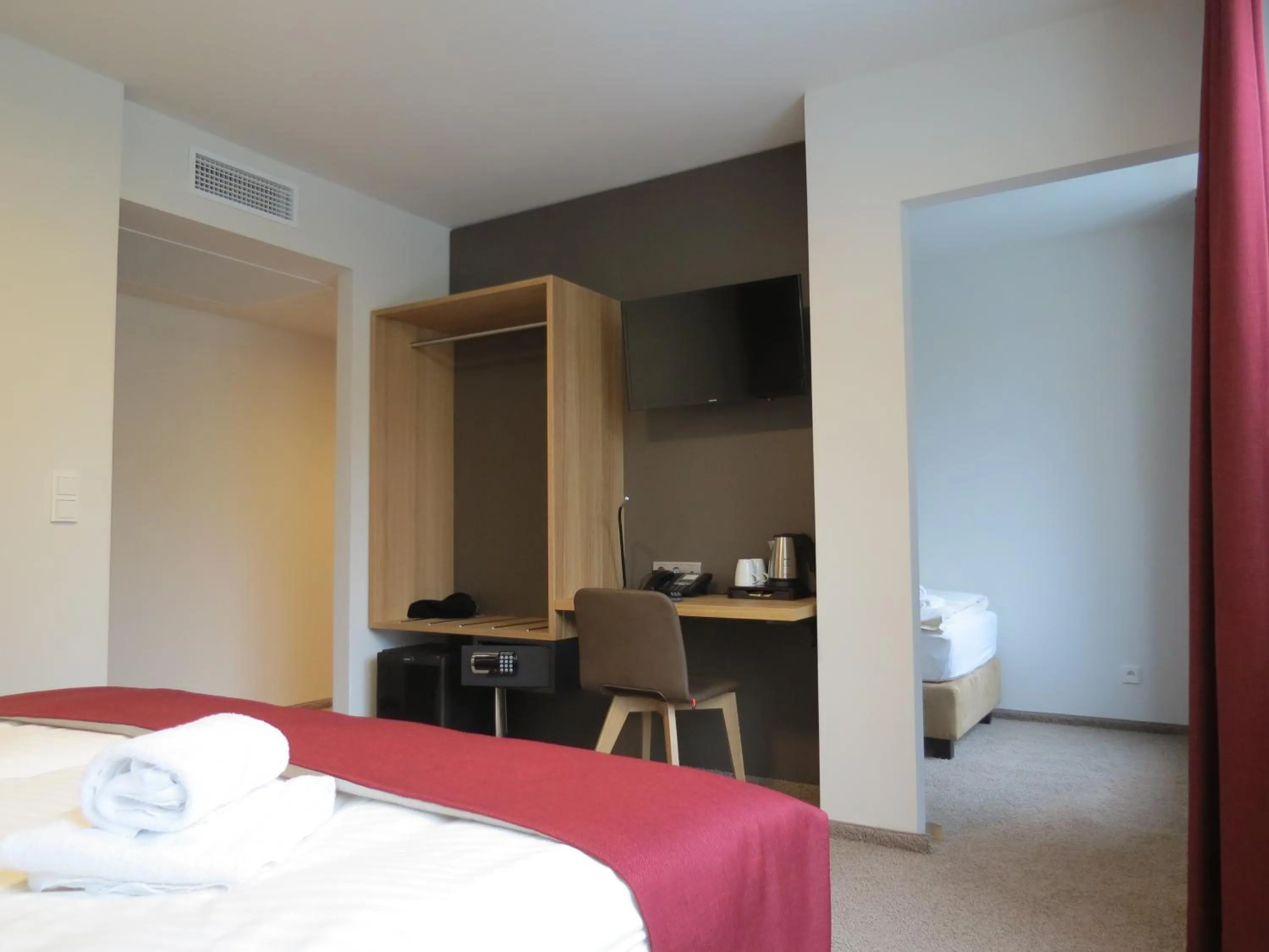 Bed in Hotel Neuthor