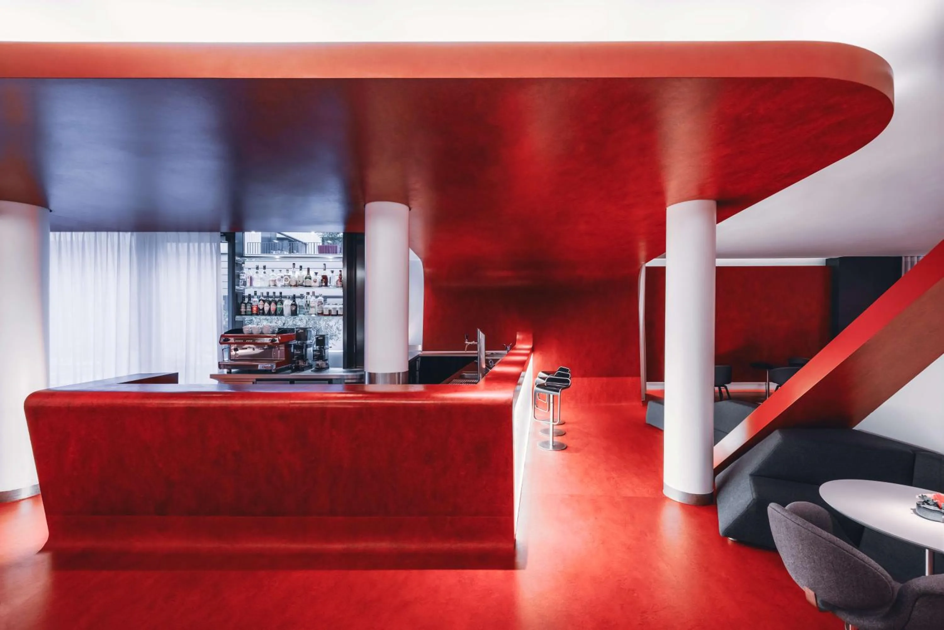 Lounge or bar in Hotel Q! Berlin