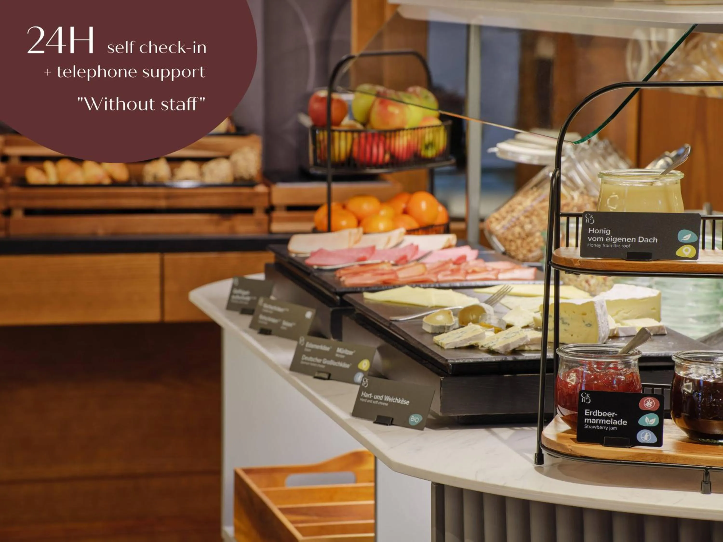 Breakfast in Classik Hotel Hackescher Markt - Self Check In