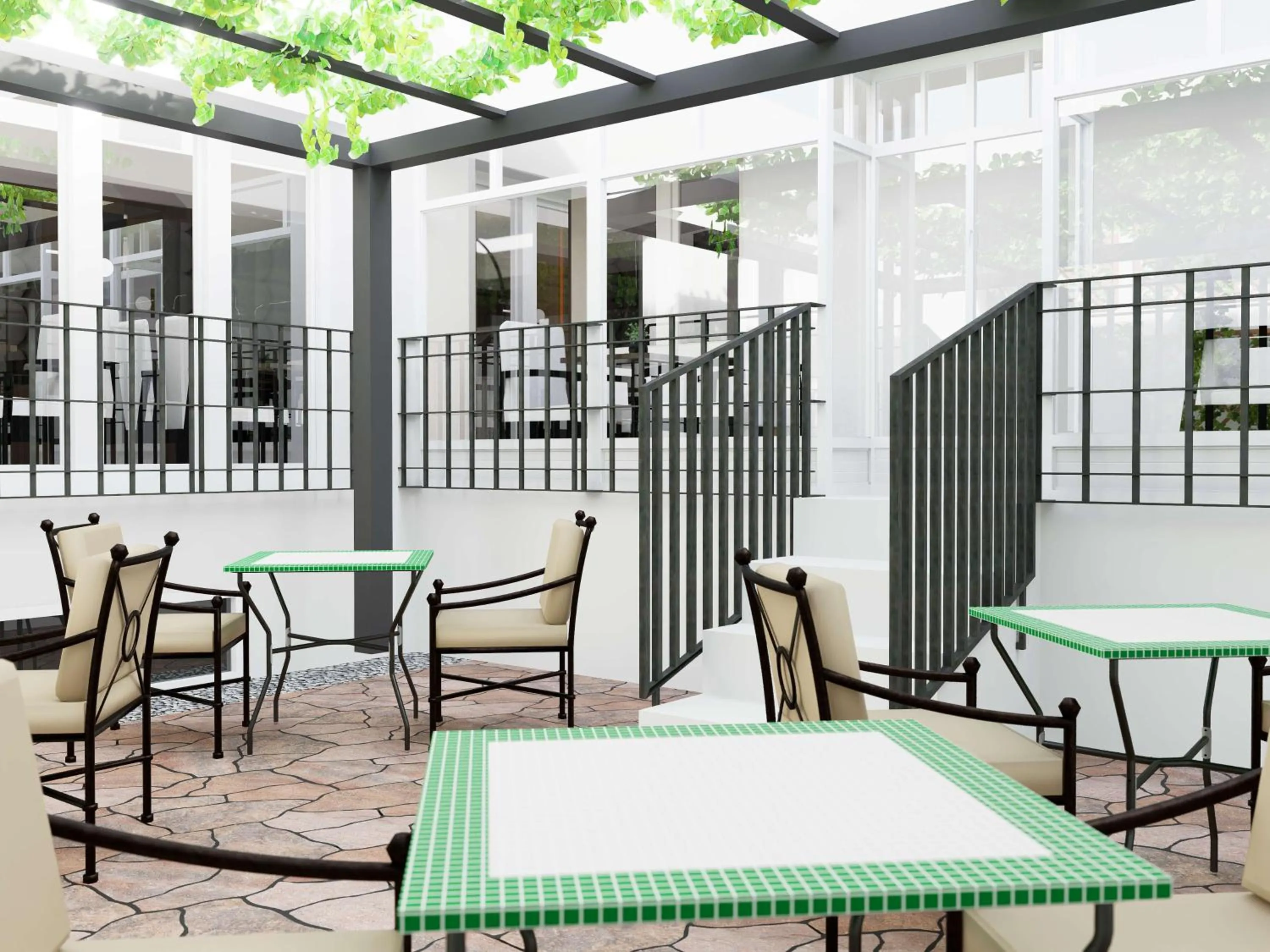 Patio in Classik Hotel Hackescher Markt - Self Check In