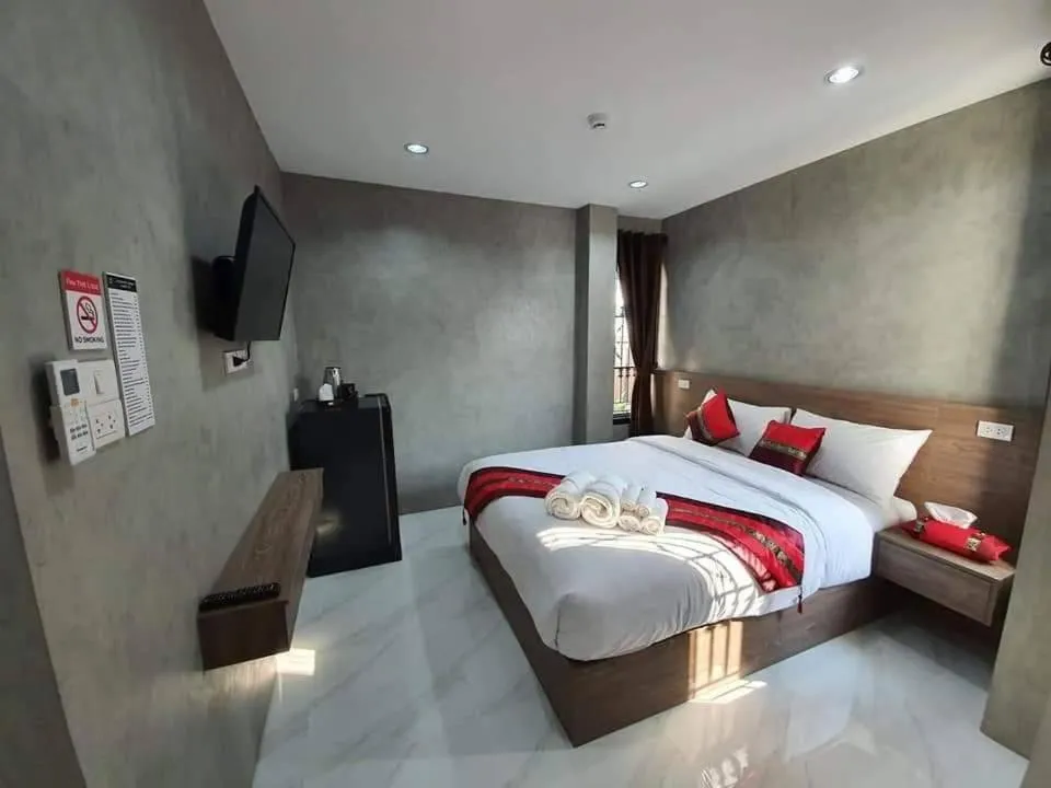 Bedroom, Bed in Puak Taem Boutique Hotel
