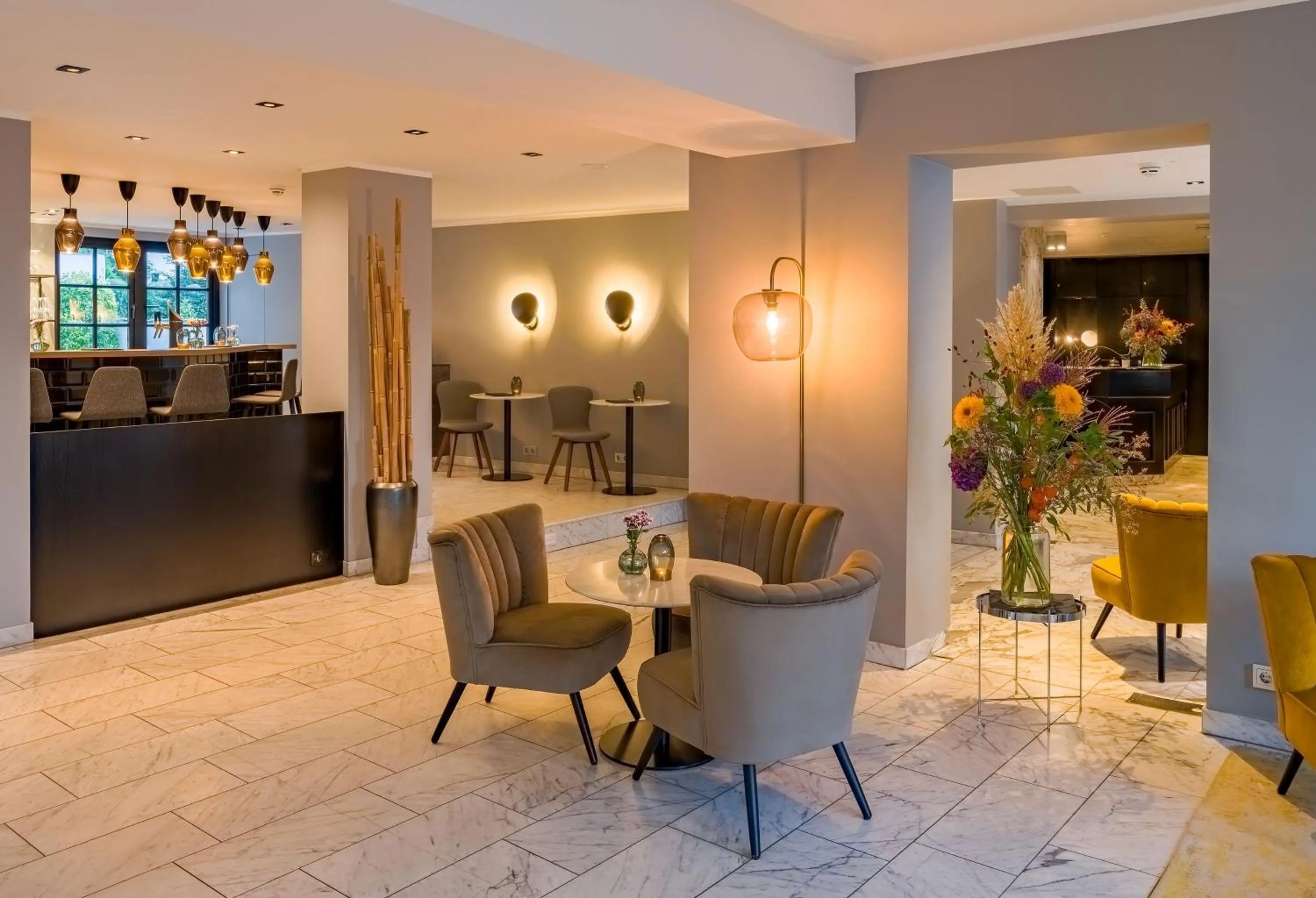 Lobby or reception in rugs HOTEL Köln