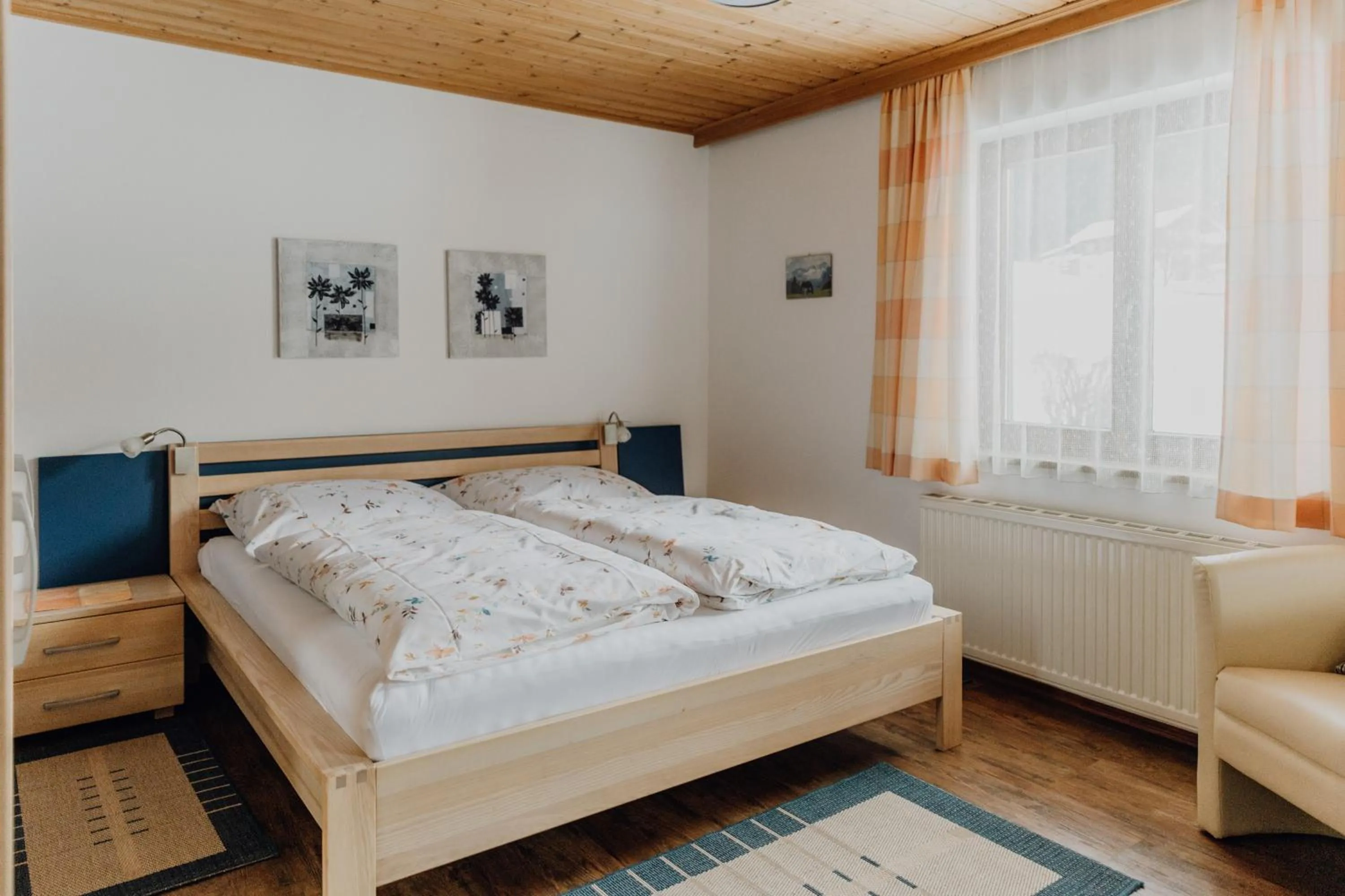 Bed in Ferienwohnung Inge Gapp