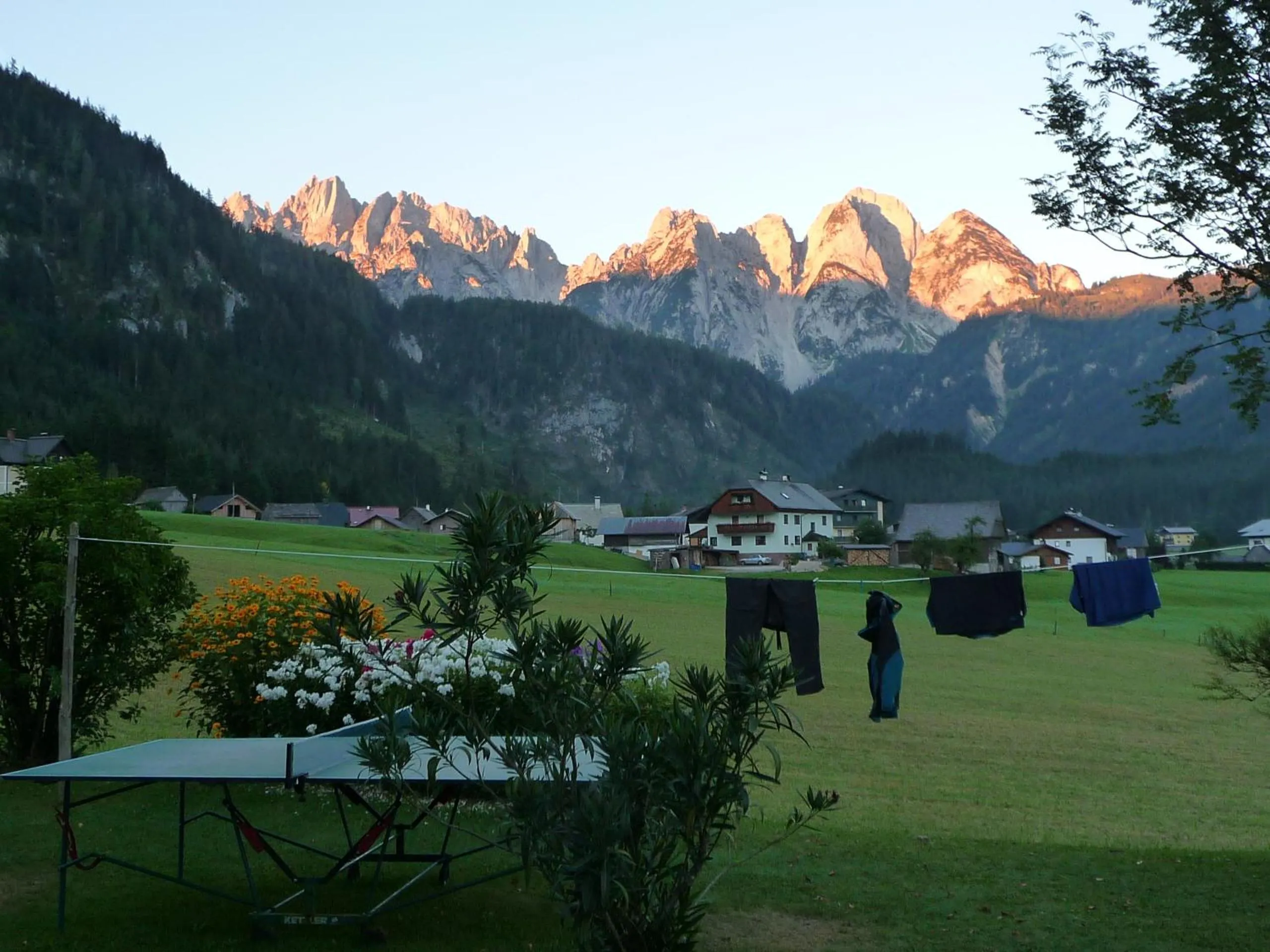 BBQ facilities in Ferienwohnung Inge Gapp
