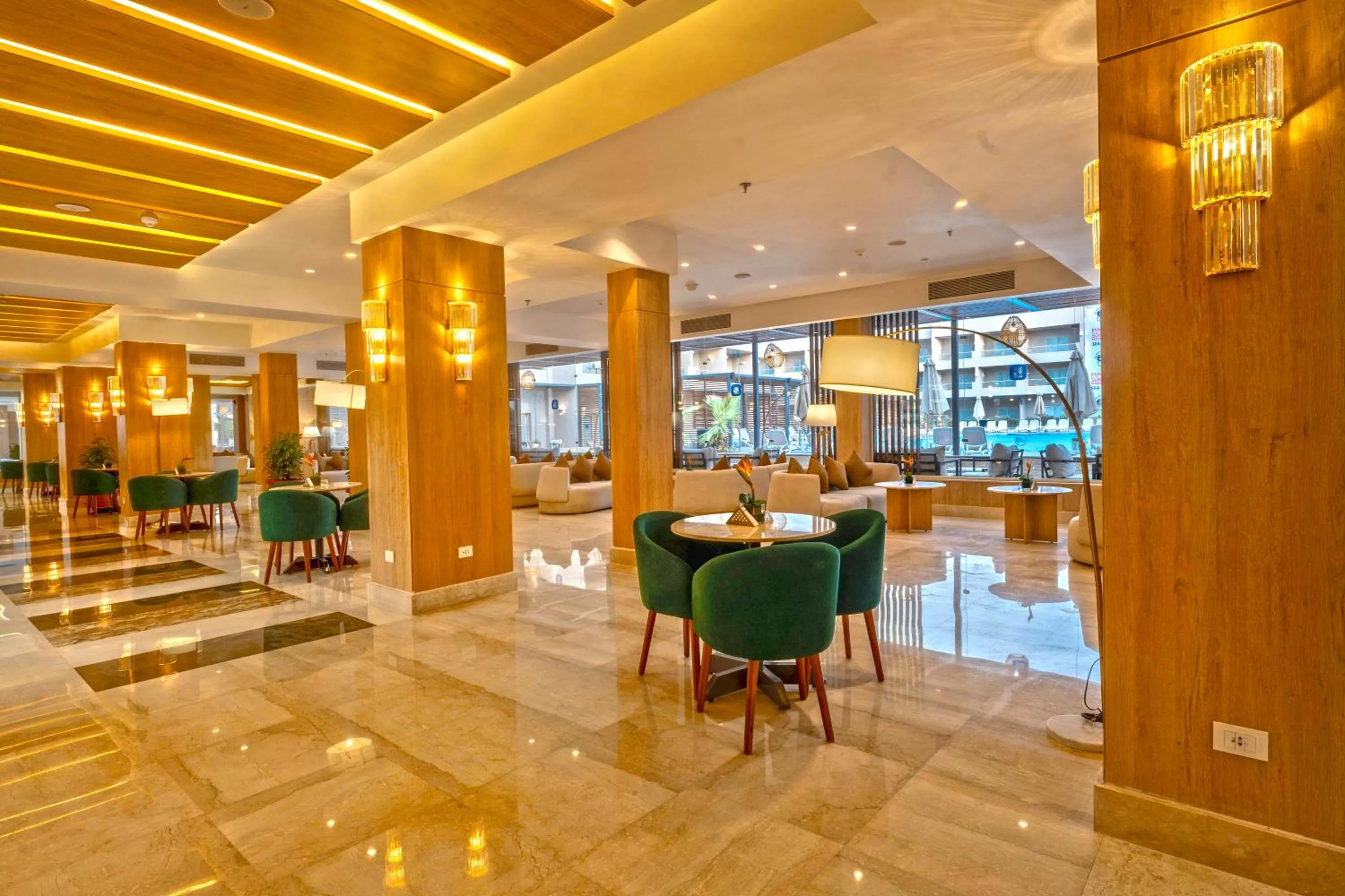 Seating area in Sea Beach Edge By Rotana