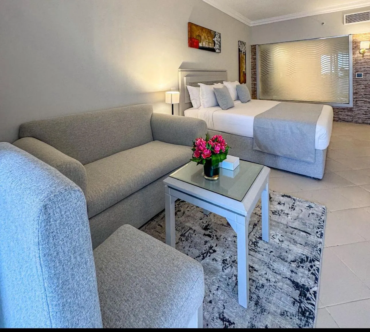 Bed in Sea Beach Edge By Rotana