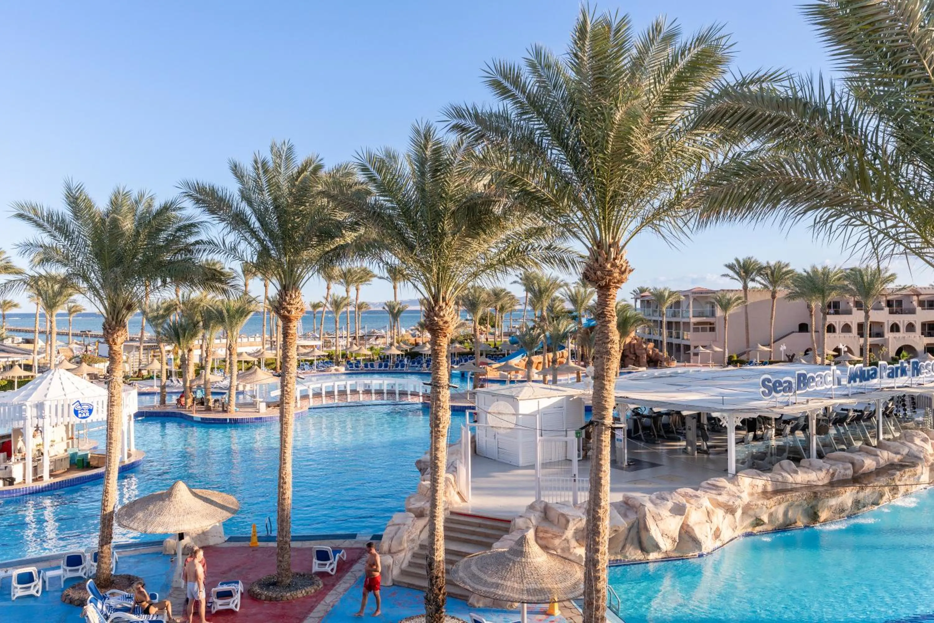 Pool view in Sea Beach Edge By Rotana