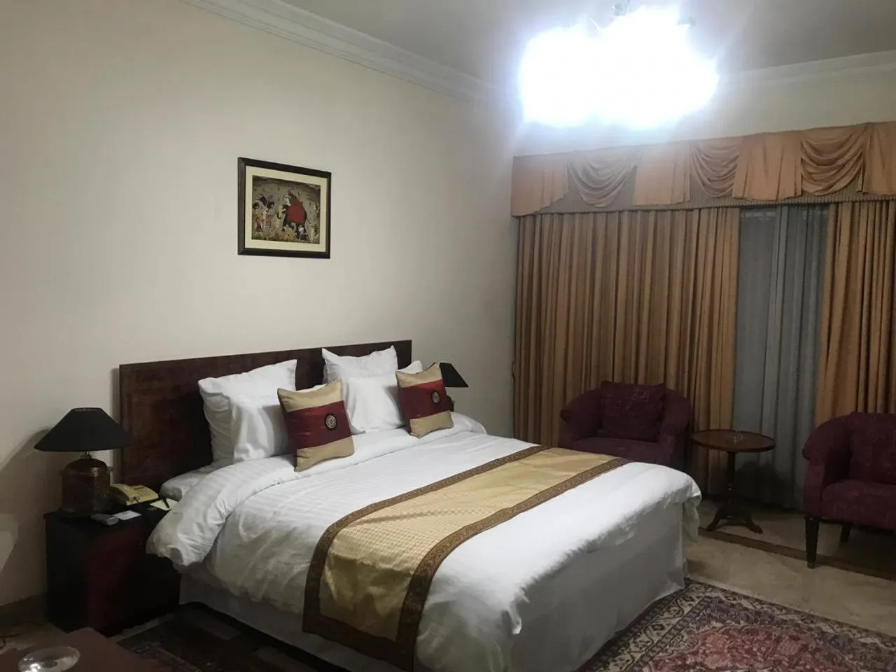 Bed in Etihad Club by Faletti's Hotel