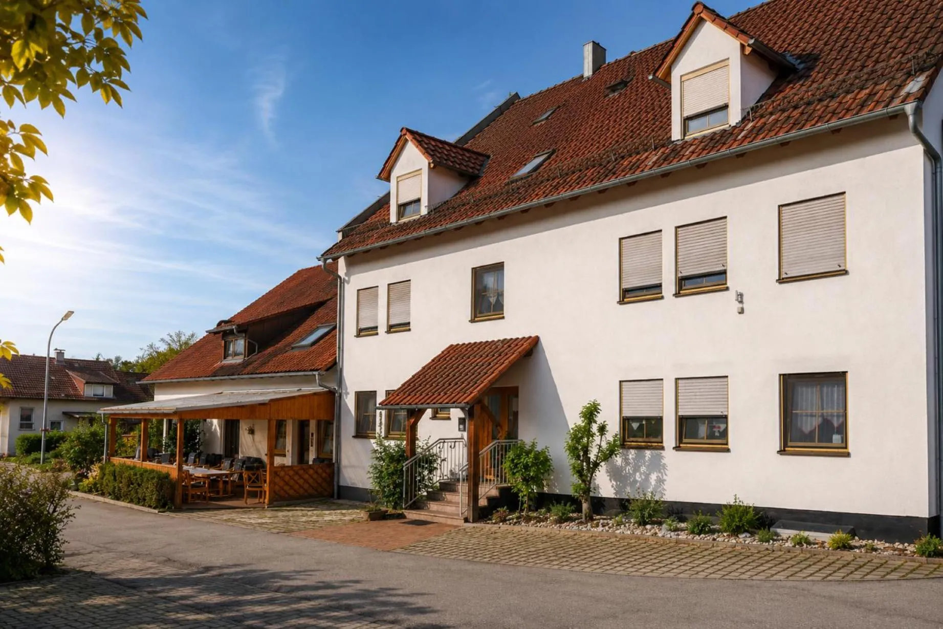 Property building in Ferienwohnungen Stark