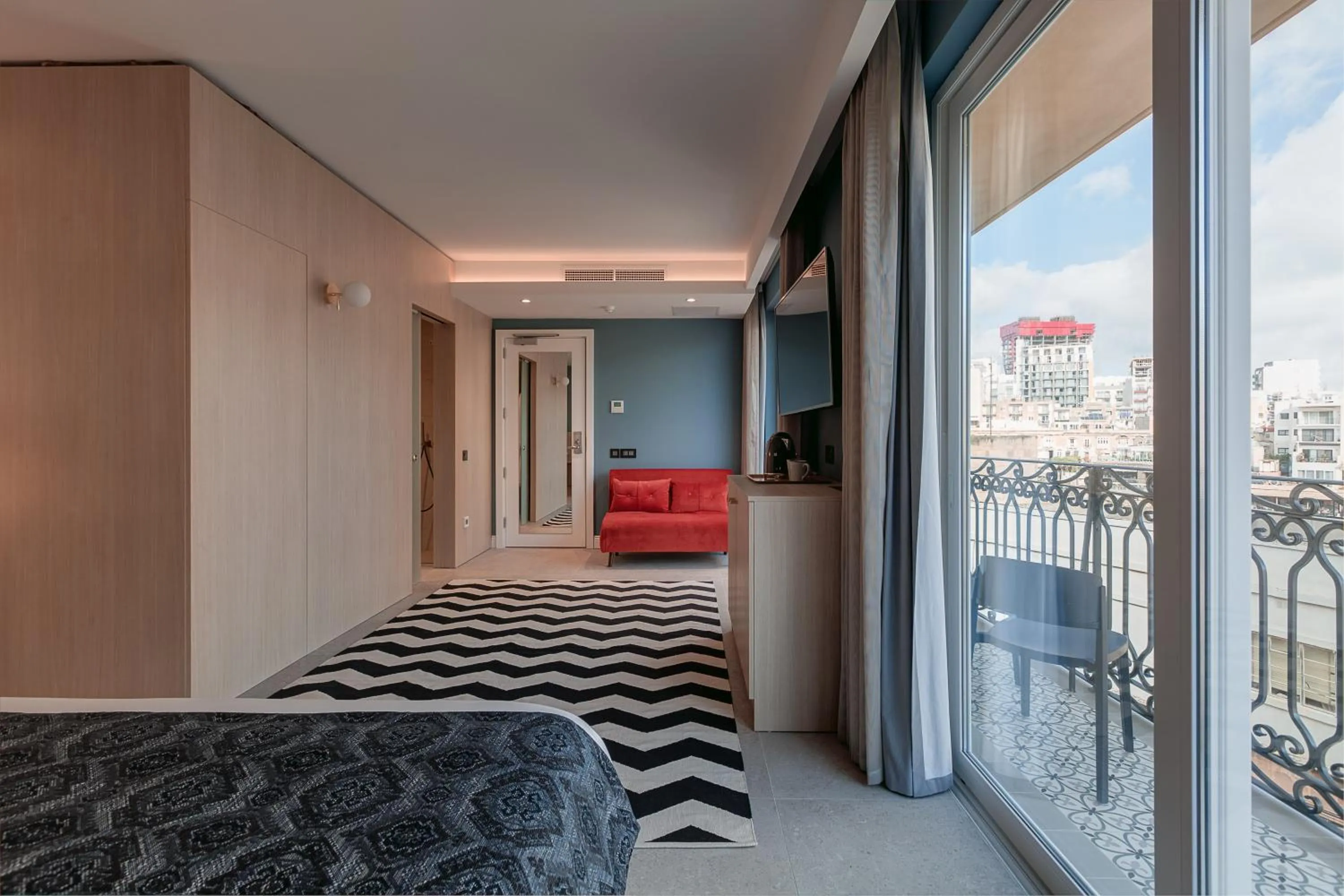 Bedroom, Bed in 123 MAINSTREET boutique hotel