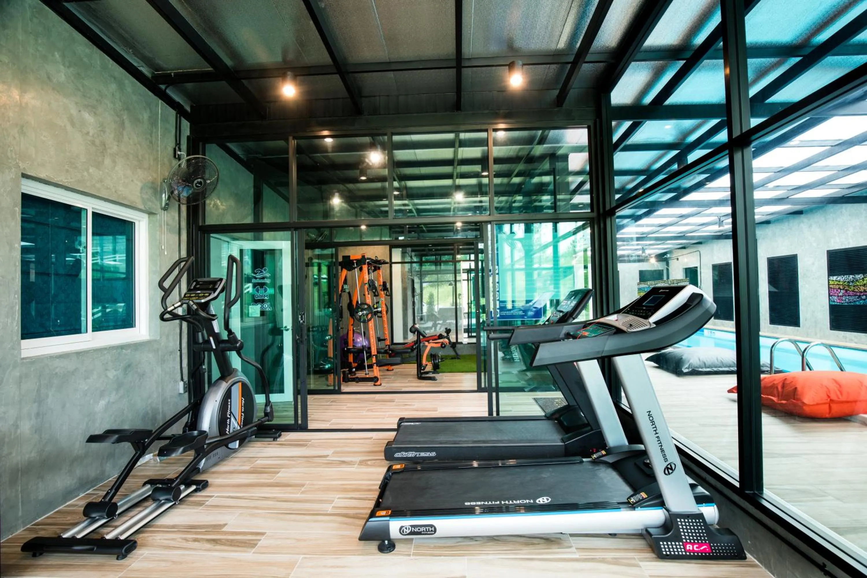 Fitness centre/facilities in Kerepiman Boutique Hotel