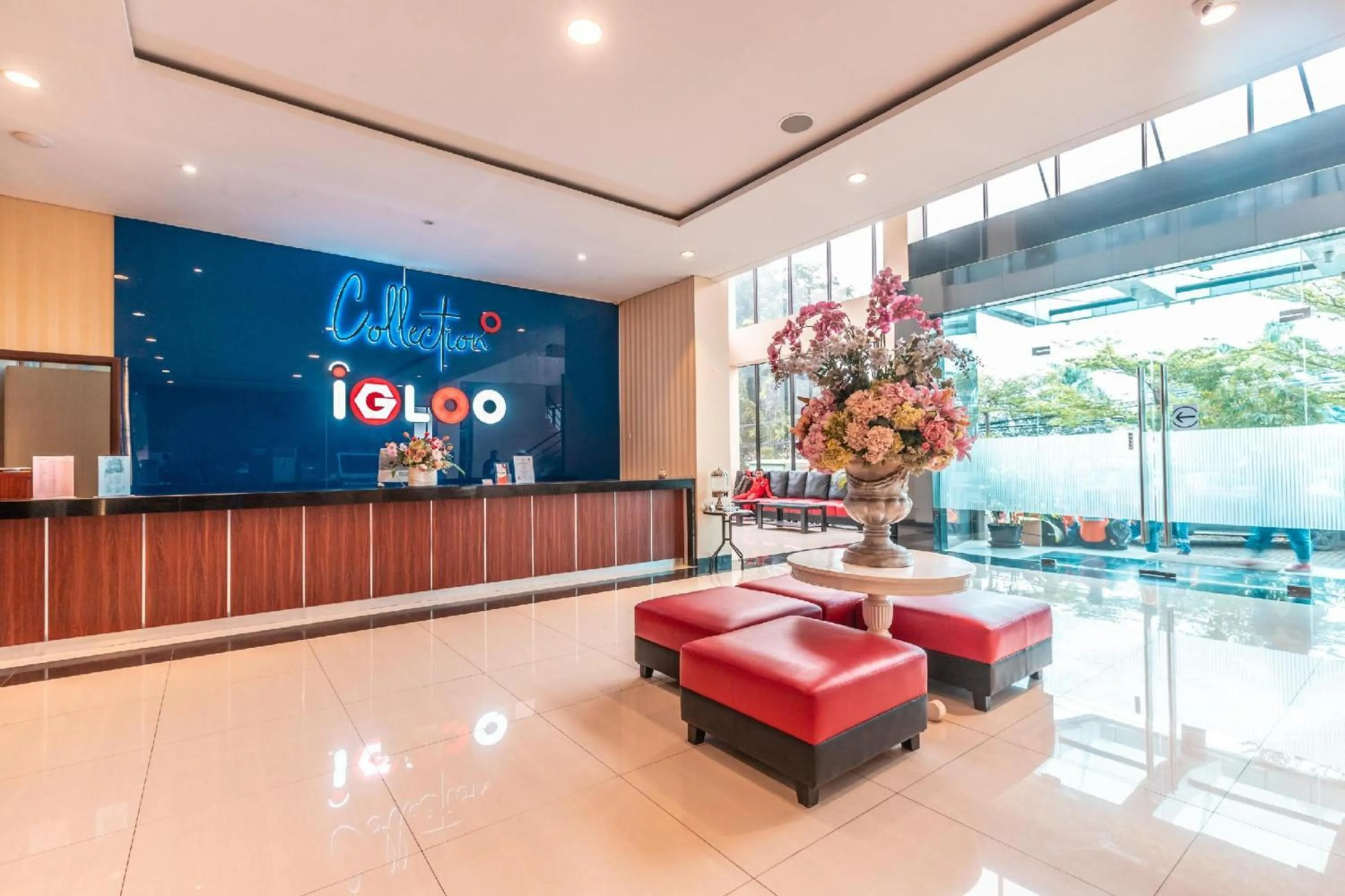Lobby or reception in Collection O Hotel Igloo
