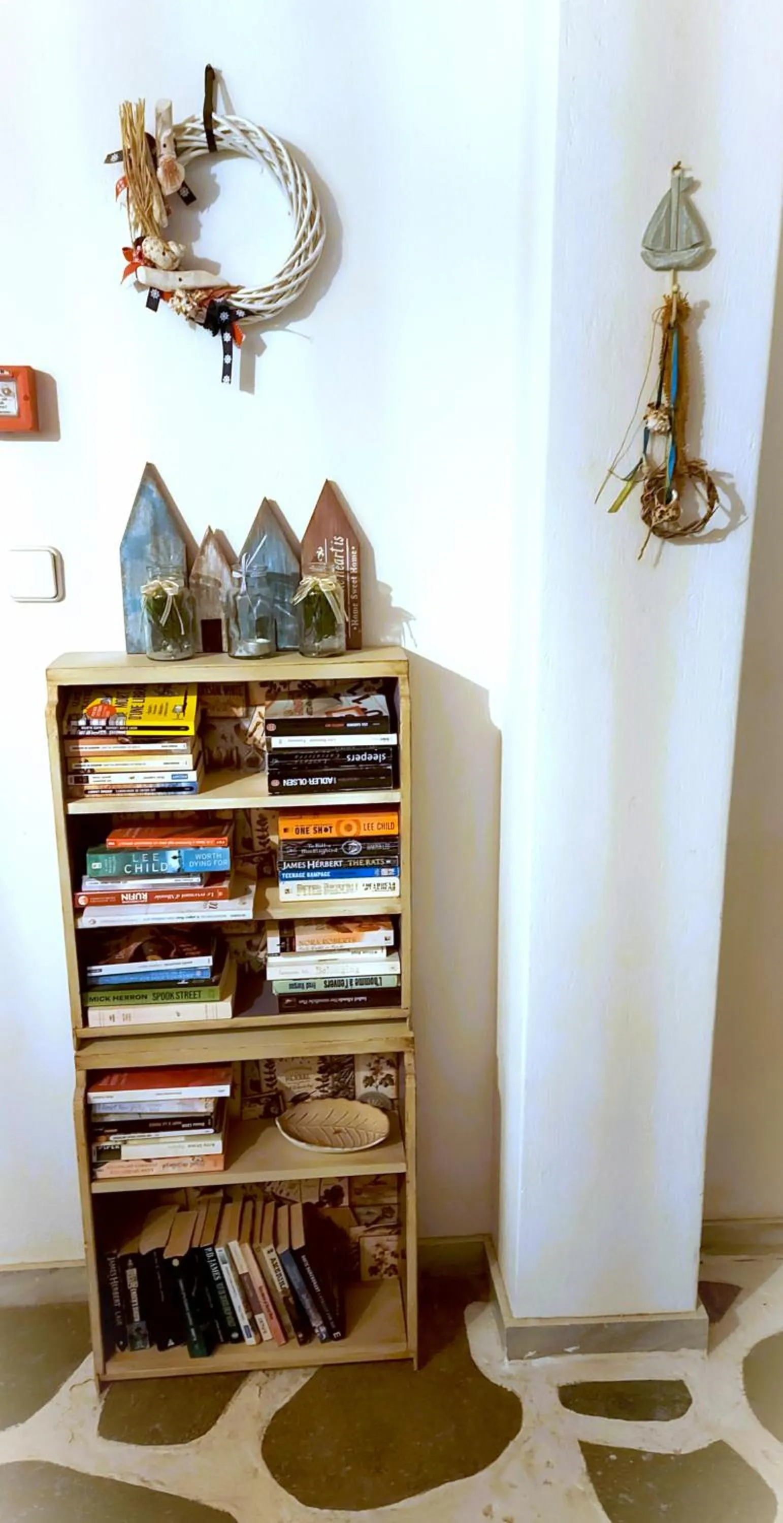 Library in Akteon Hotel