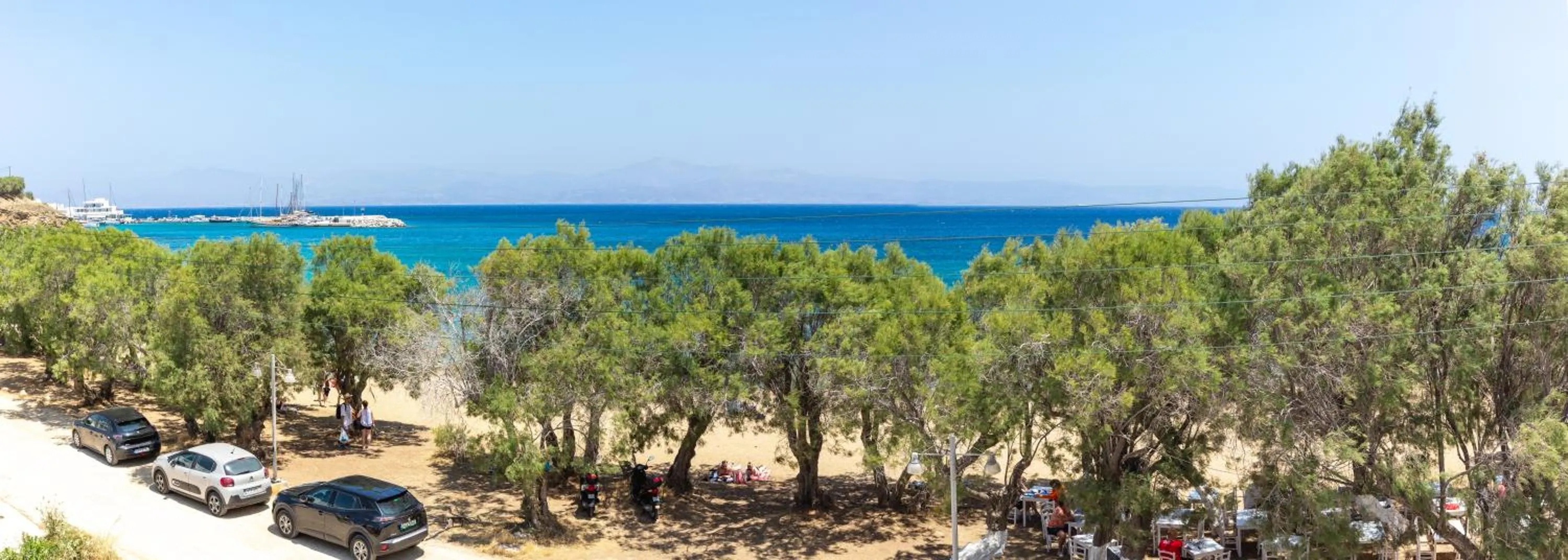 Bird's eye view in Akteon Hotel