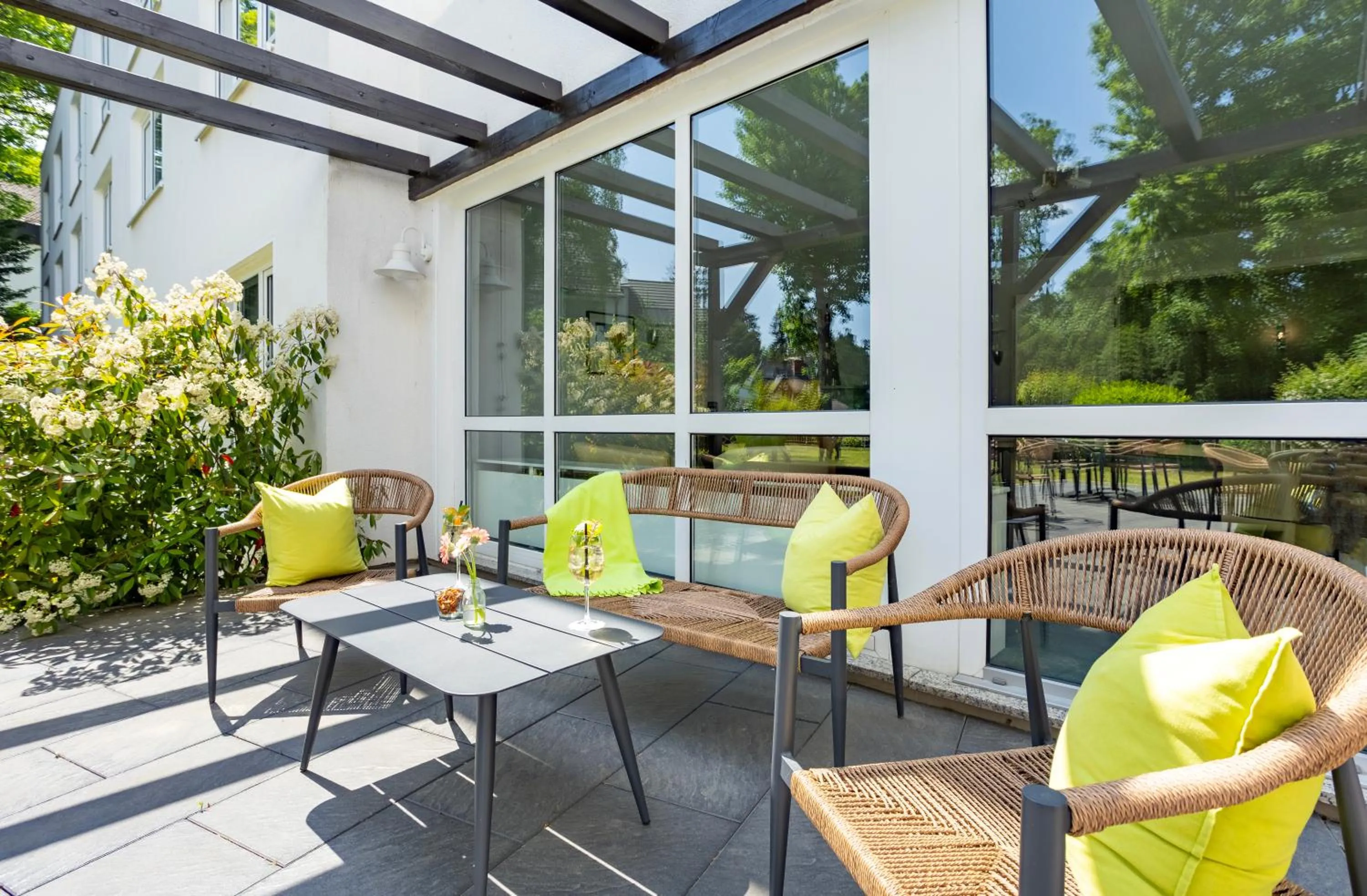 Garden in Concorde Hotel Viktoria