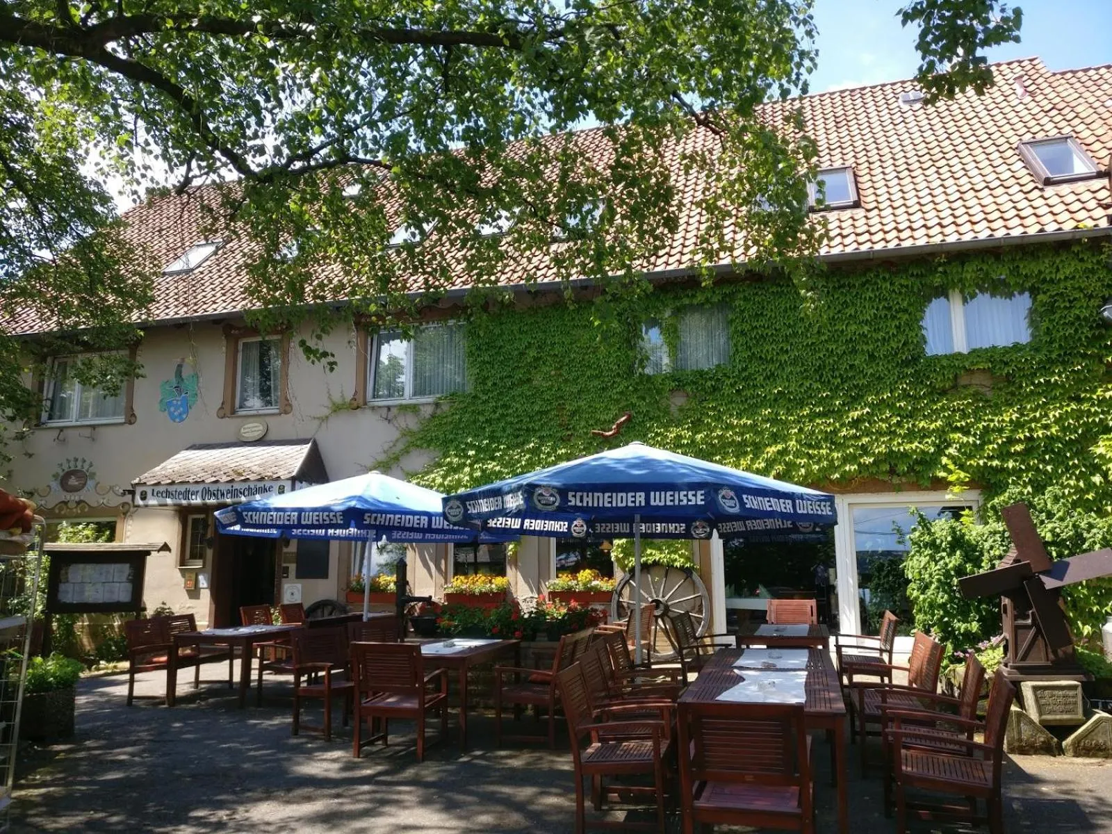 Patio in Lechstedter Obstweinschänke